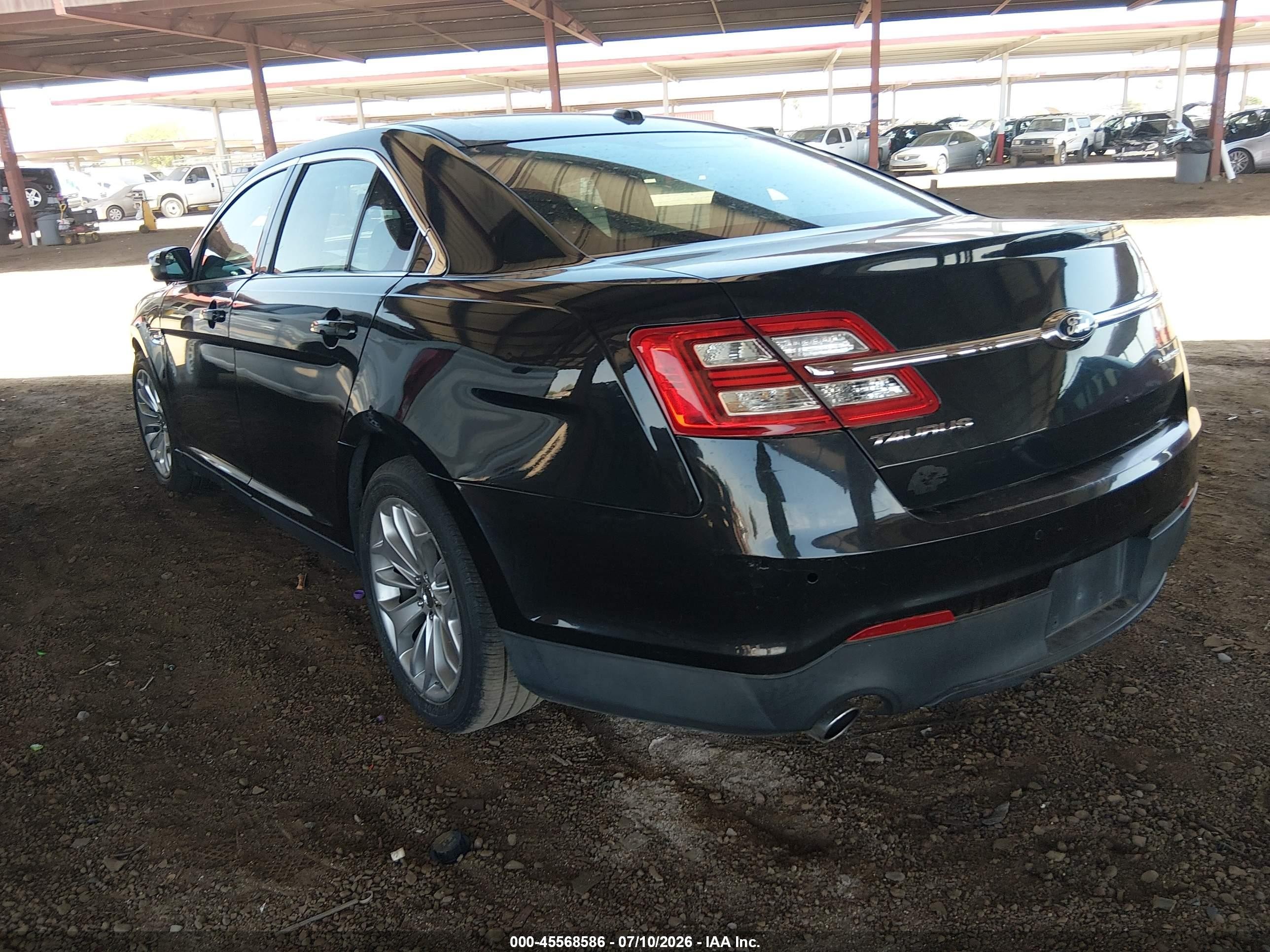 2013 Ford Taurus Limited Black vin: 1FAHP2F87DG179535