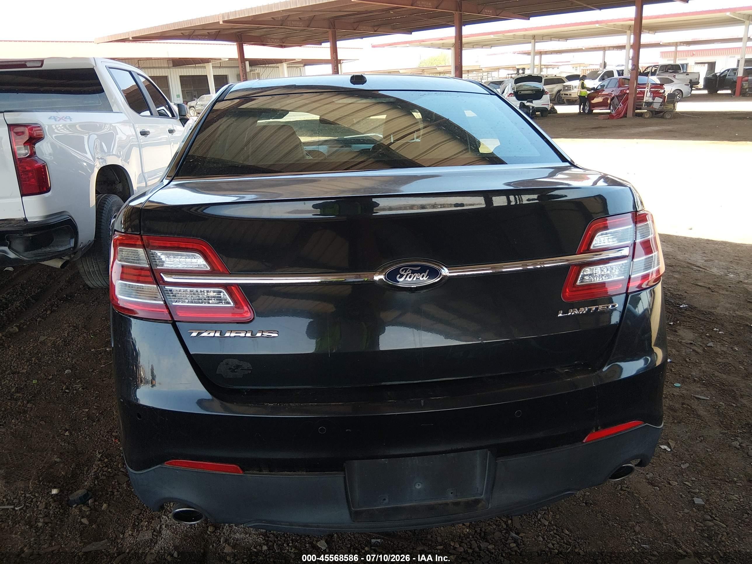 2013 Ford Taurus Limited Black vin: 1FAHP2F87DG179535