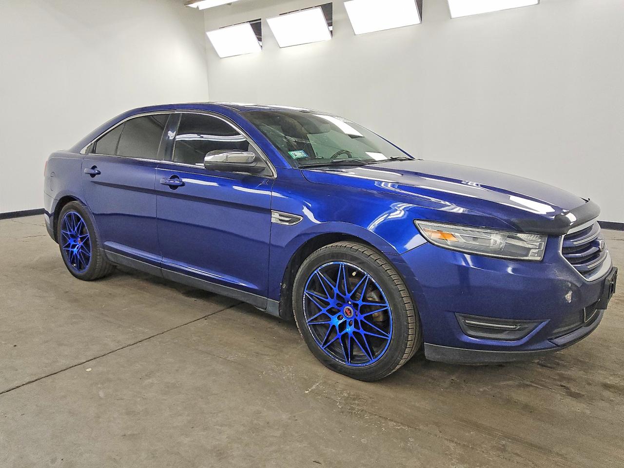 2013 Ford Taurus Limited Blue vin: 1FAHP2F87DG200268