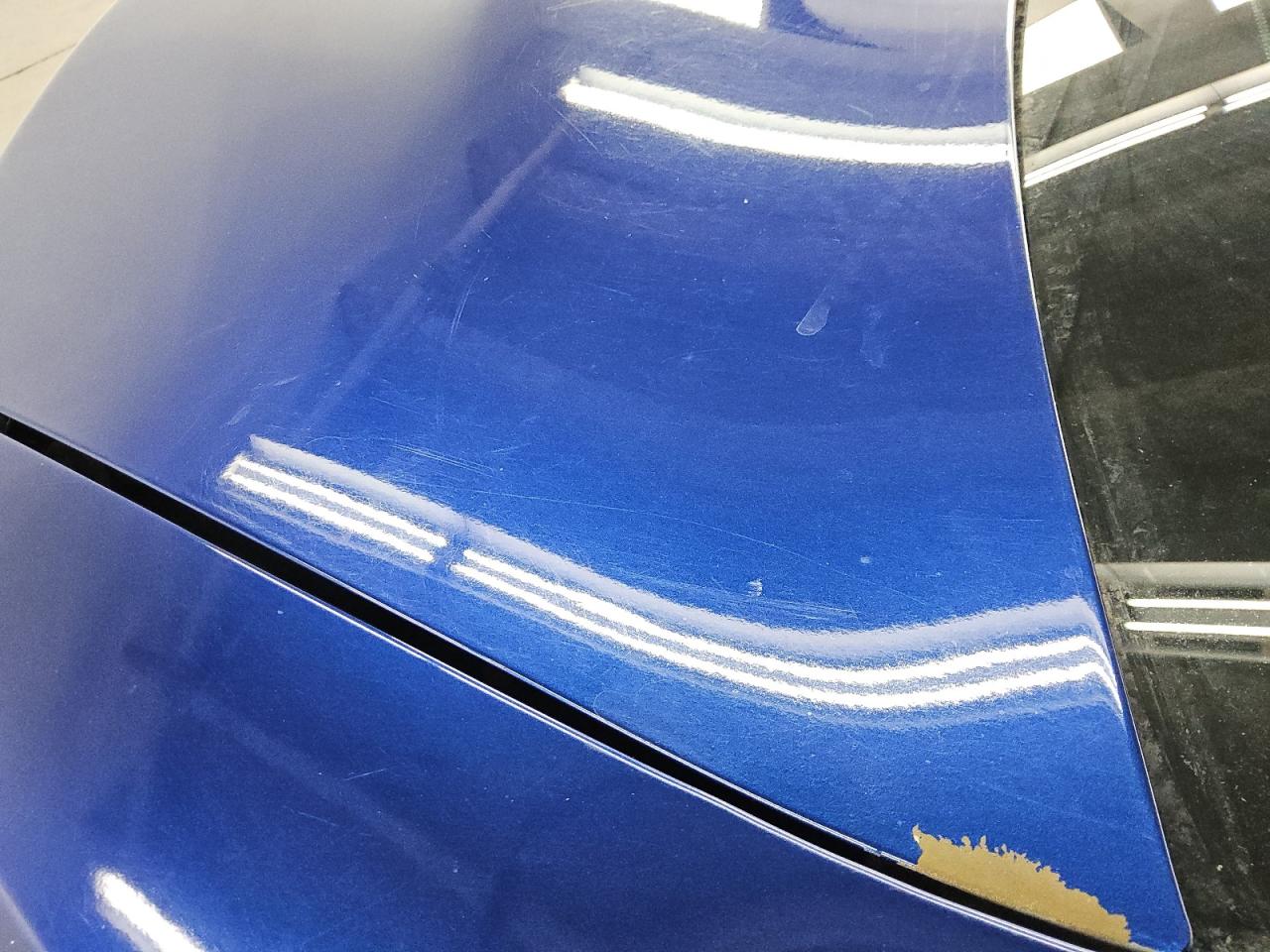 2013 Ford Taurus Limited Blue vin: 1FAHP2F87DG200268 Damage: Deck Lid, Peeling, 7 To 8 Inches