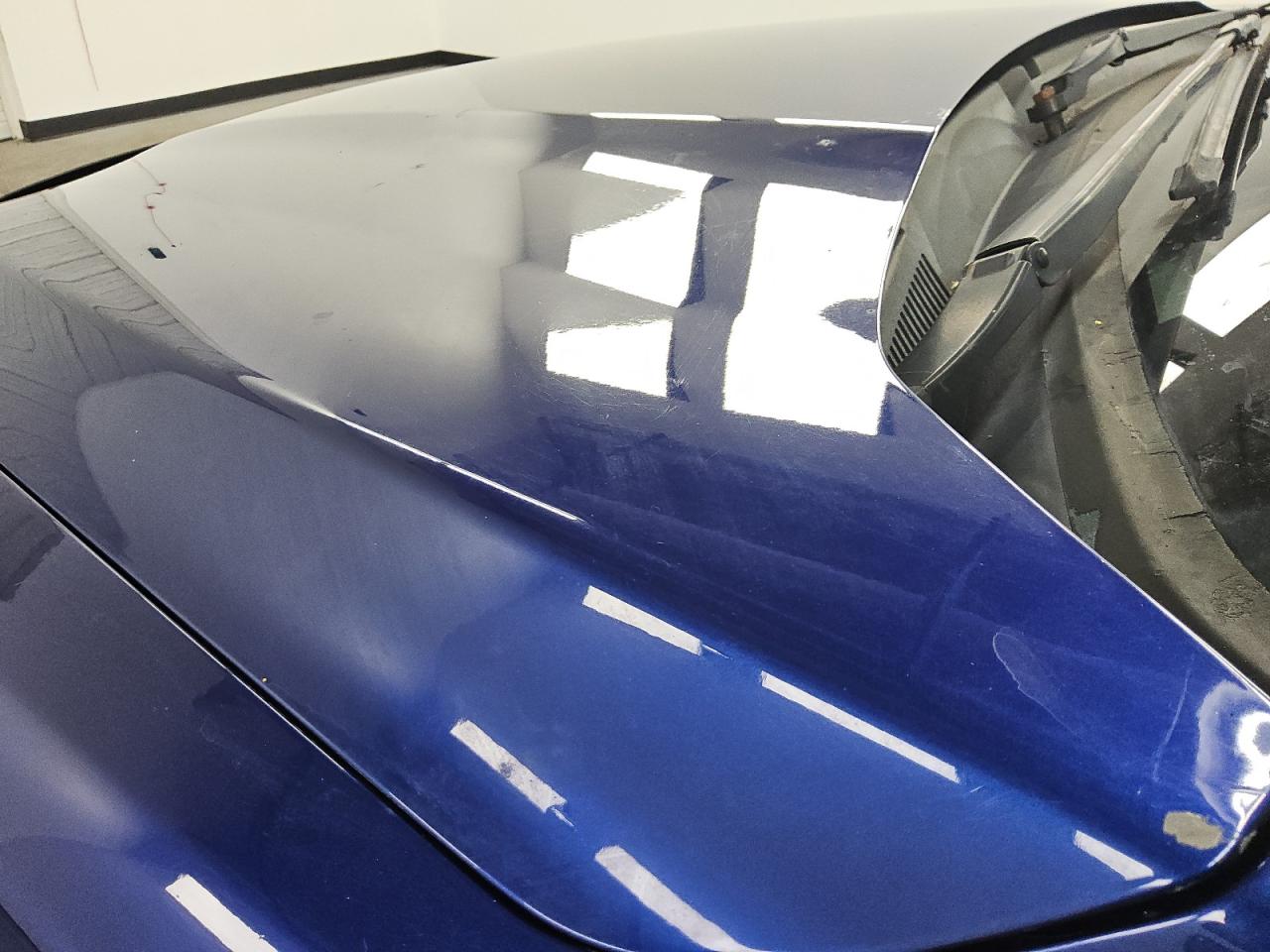 2013 Ford Taurus Limited Blue vin: 1FAHP2F87DG200268 Damage: Hood, Heavy Scratch, > 12 Inches