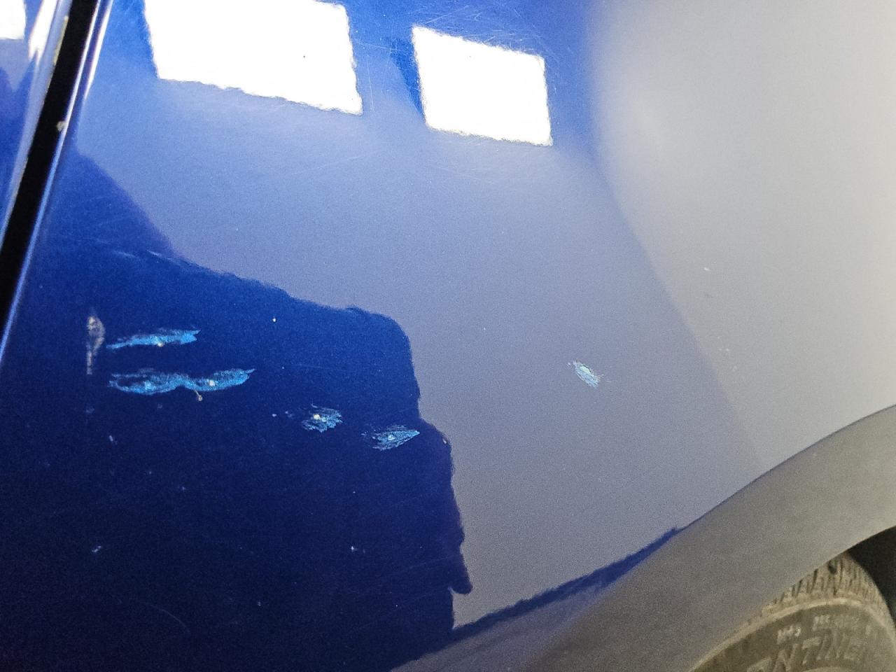 2013 Ford Taurus Limited Blue vin: 1FAHP2F87DG200268 Damage: Left Qtr Panel, Heavy Scratch, 5 To 6 Inches