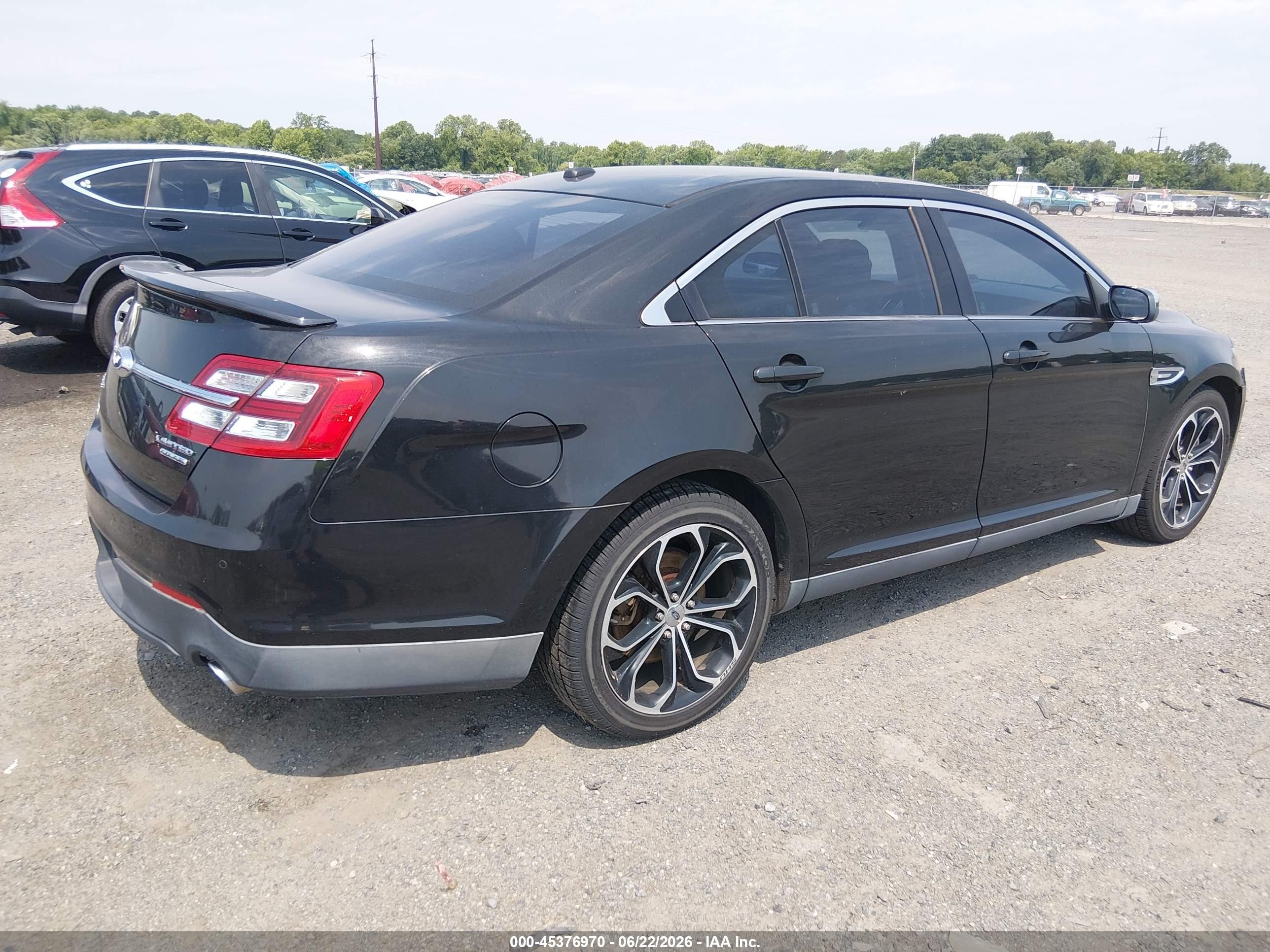2013 Ford Taurus Limited Black vin: 1FAHP2F87DG200271