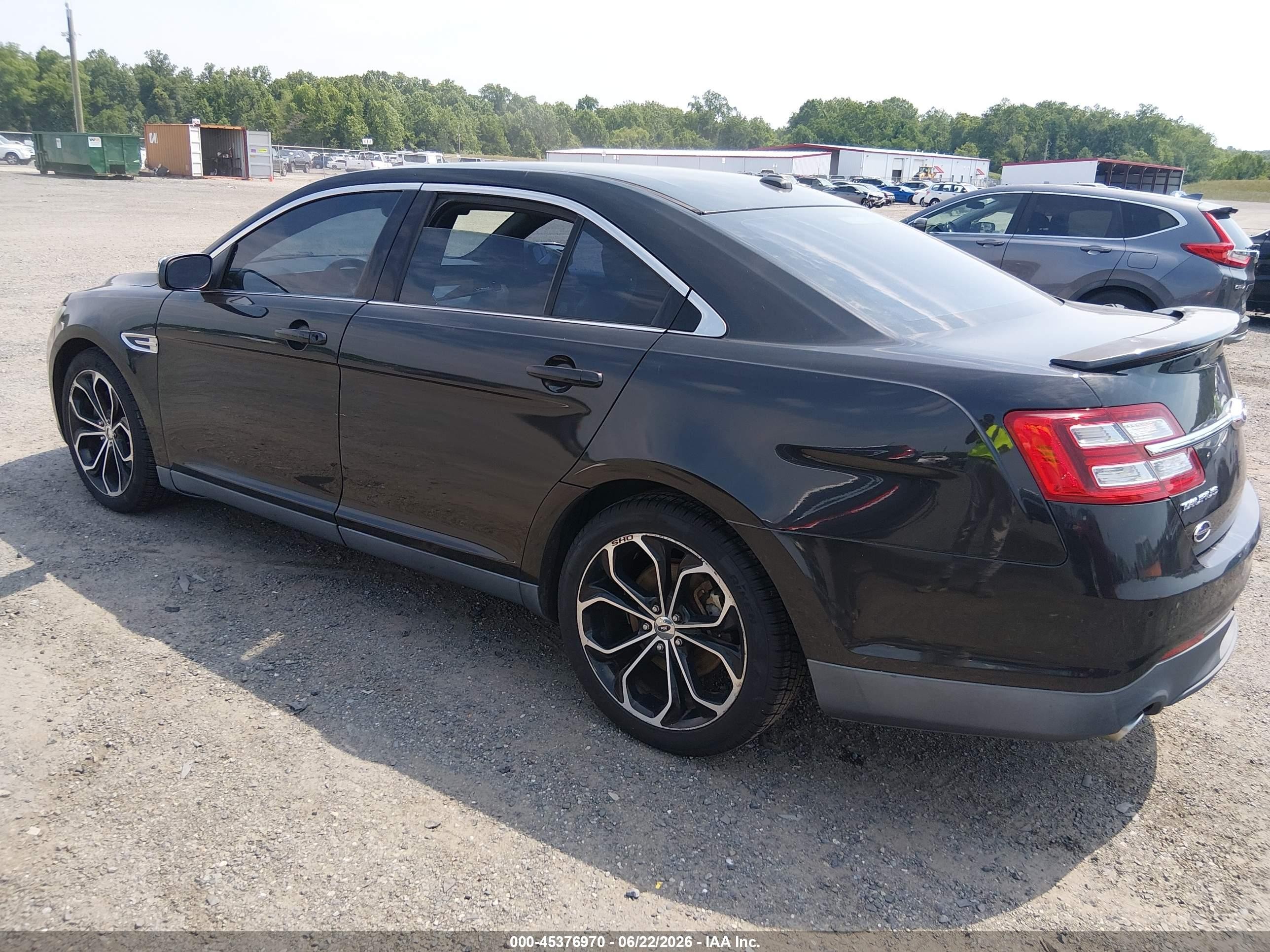 2013 Ford Taurus Limited Black vin: 1FAHP2F87DG200271