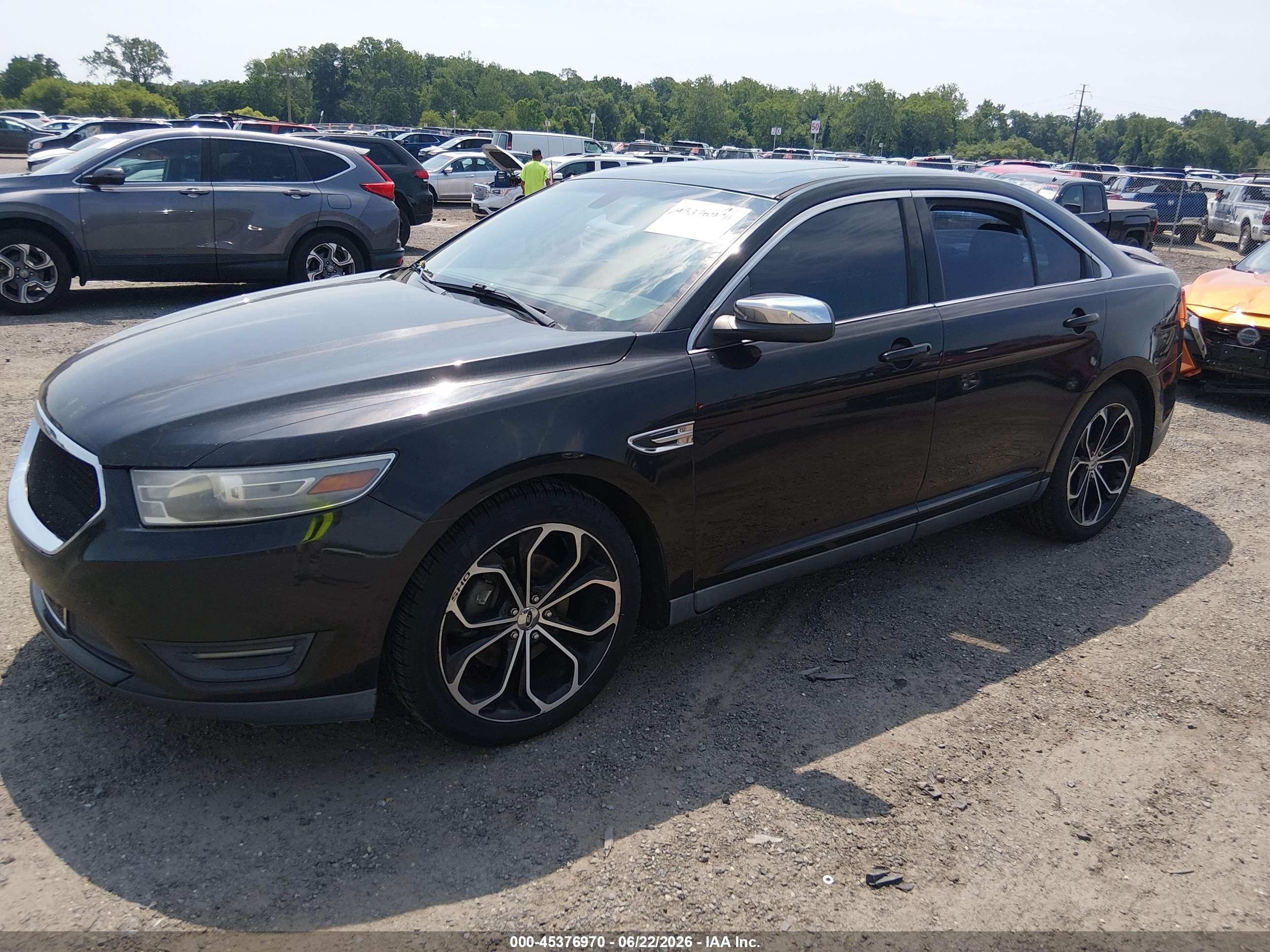 2013 Ford Taurus Limited Black vin: 1FAHP2F87DG200271