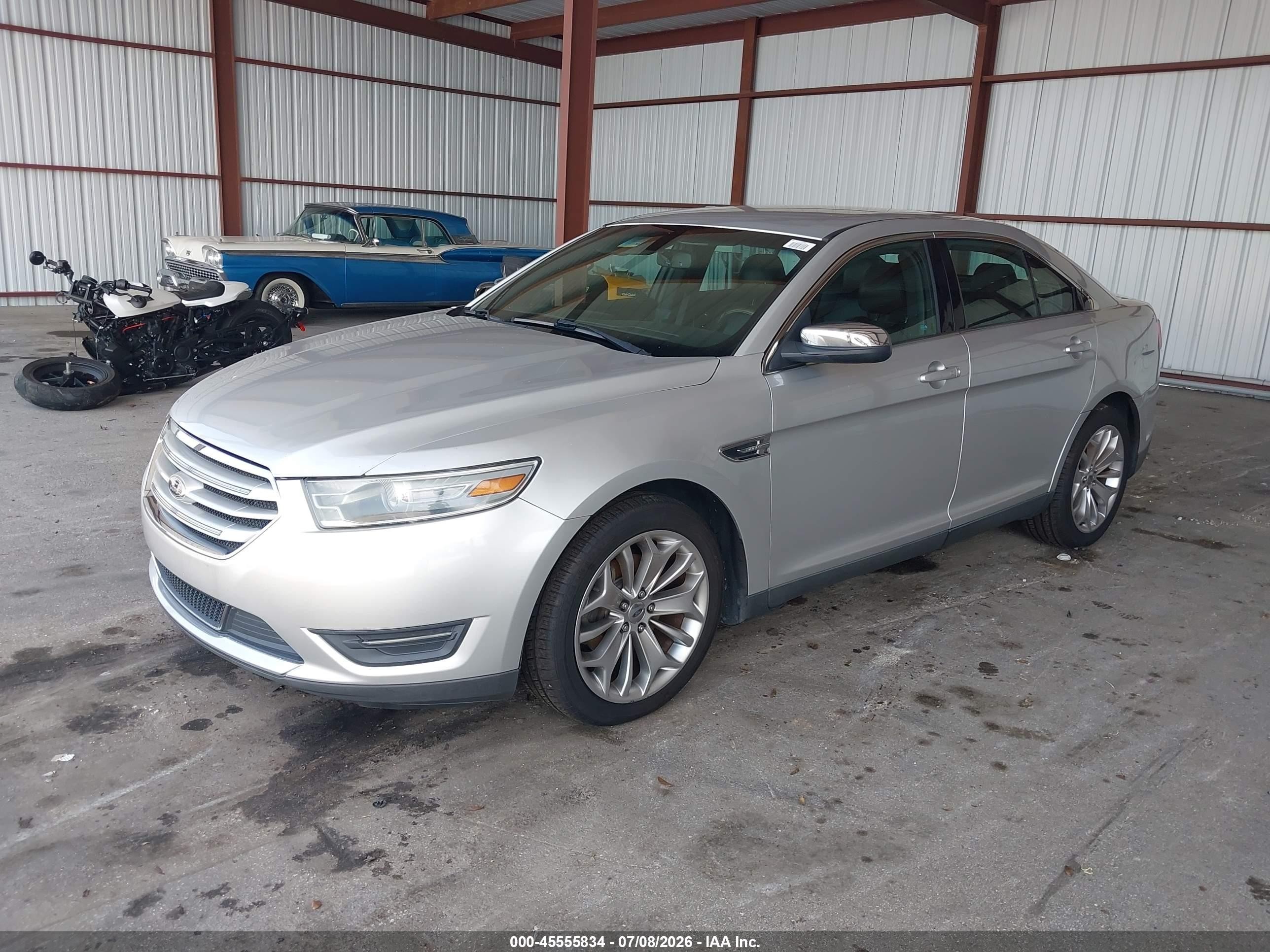 2014 Ford Taurus Limited Silver vin: 1FAHP2F87EG106103