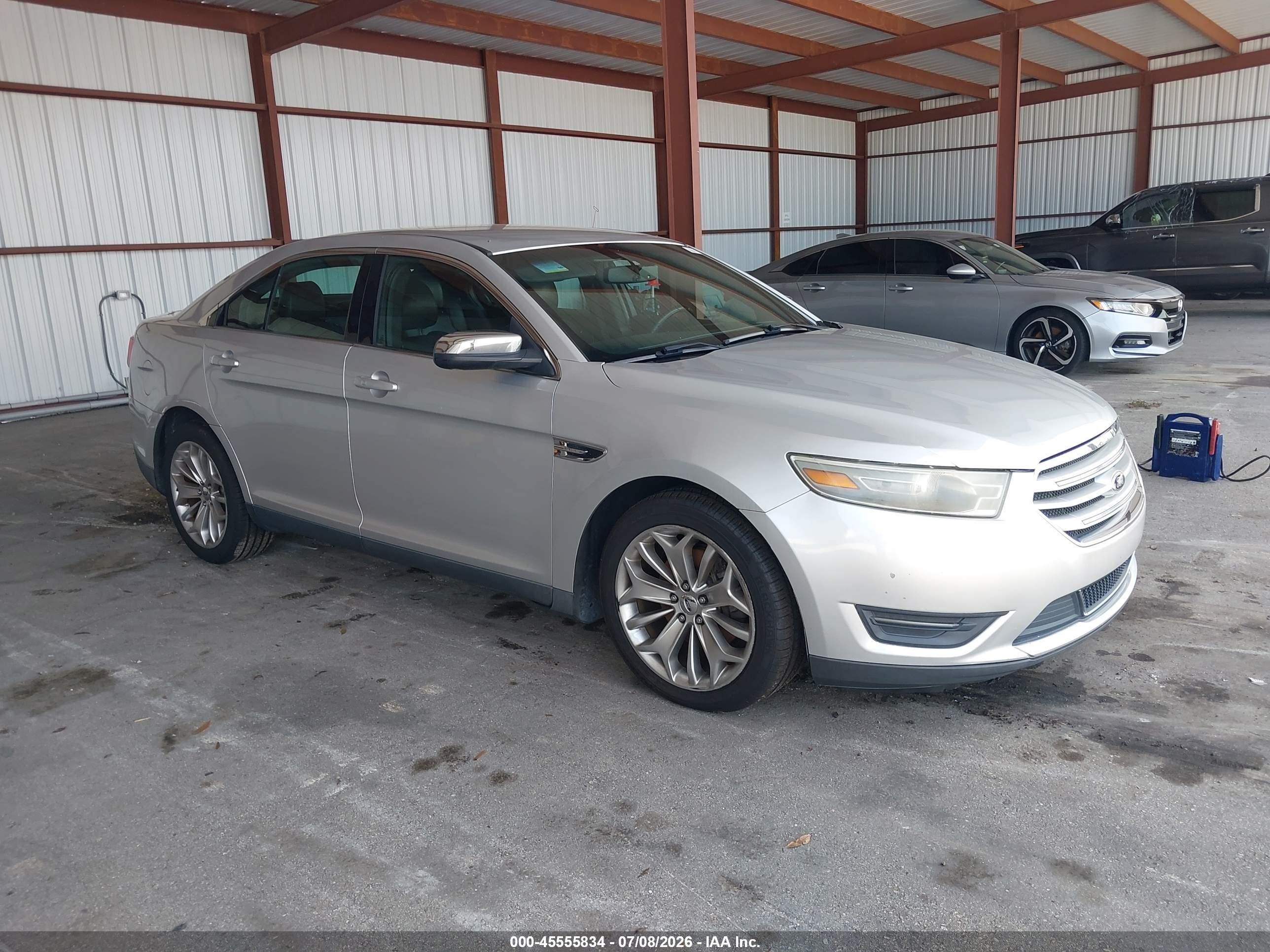 2014 Ford Taurus Limited Silver vin: 1FAHP2F87EG106103