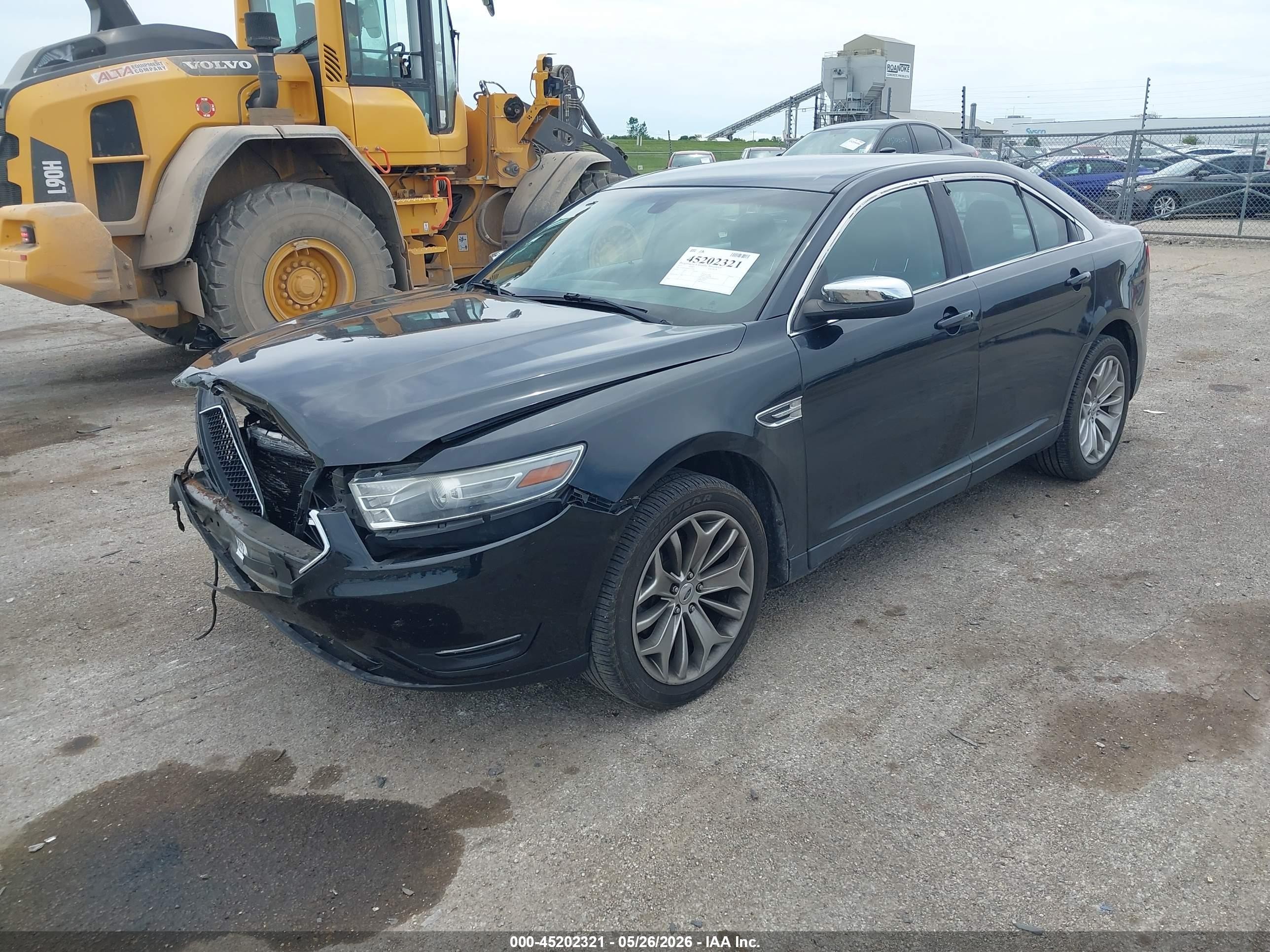 2014 Ford Taurus Limited Black vin: 1FAHP2F87EG115304