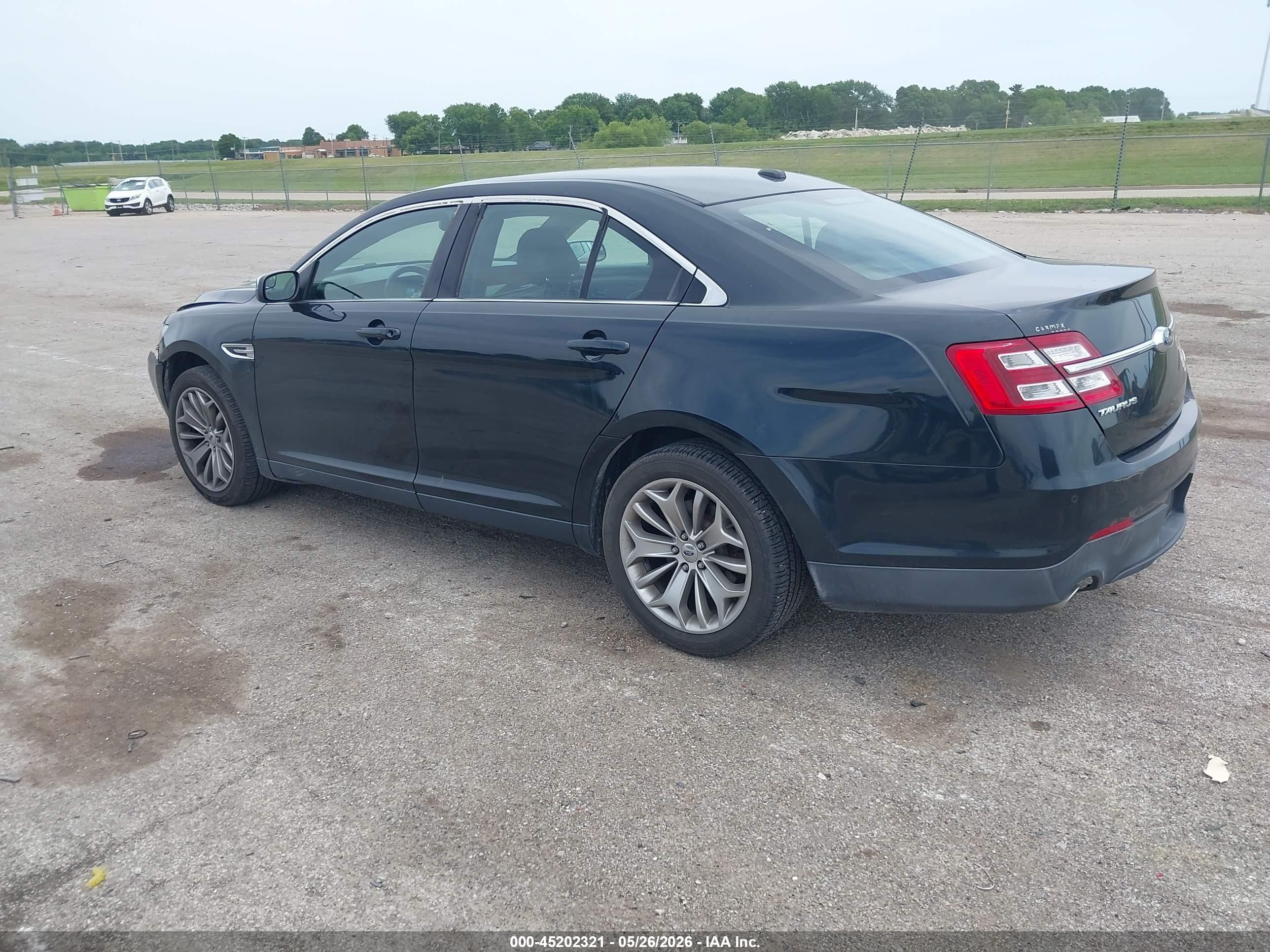 2014 Ford Taurus Limited Black vin: 1FAHP2F87EG115304