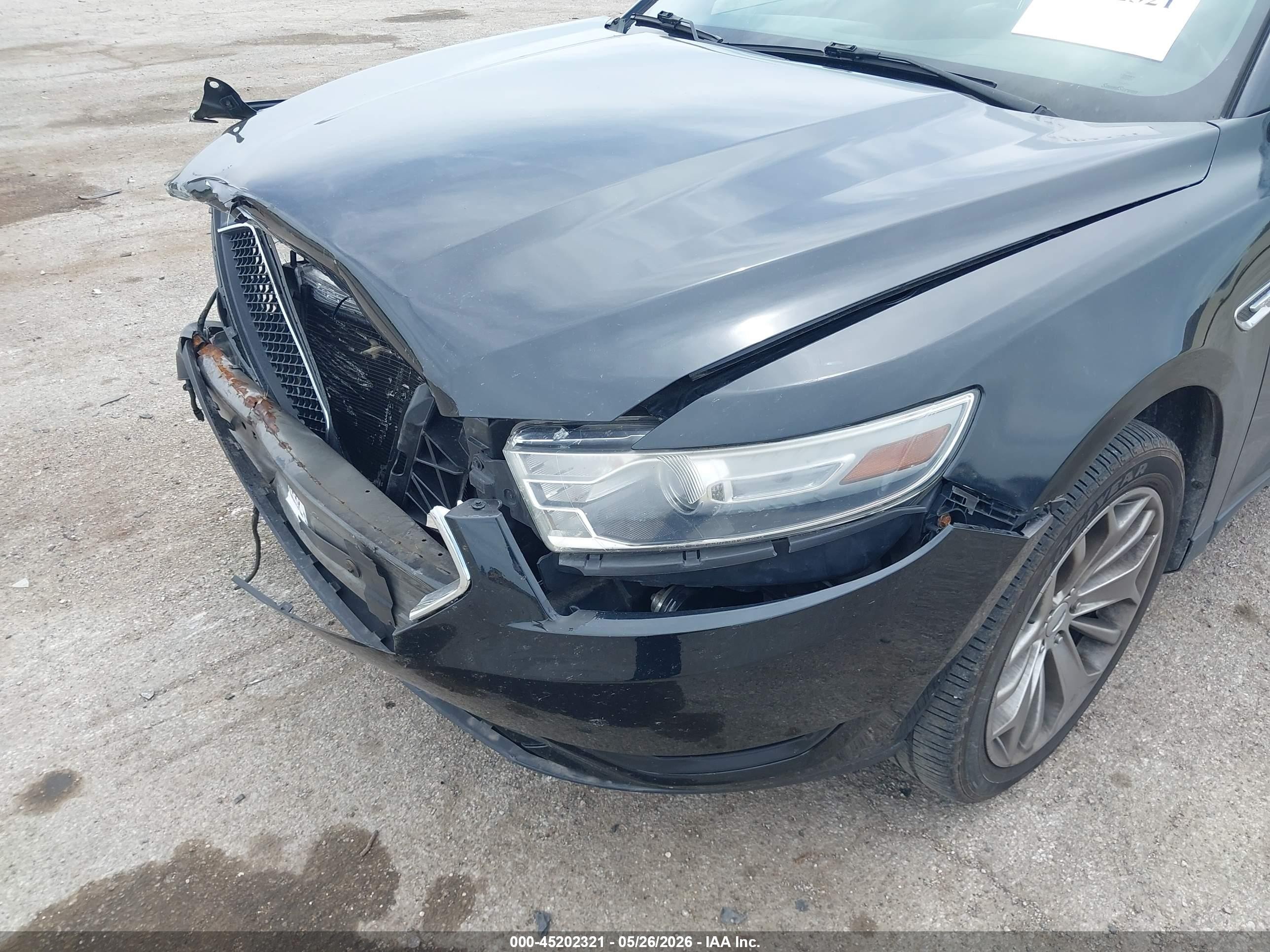 2014 Ford Taurus Limited Black vin: 1FAHP2F87EG115304