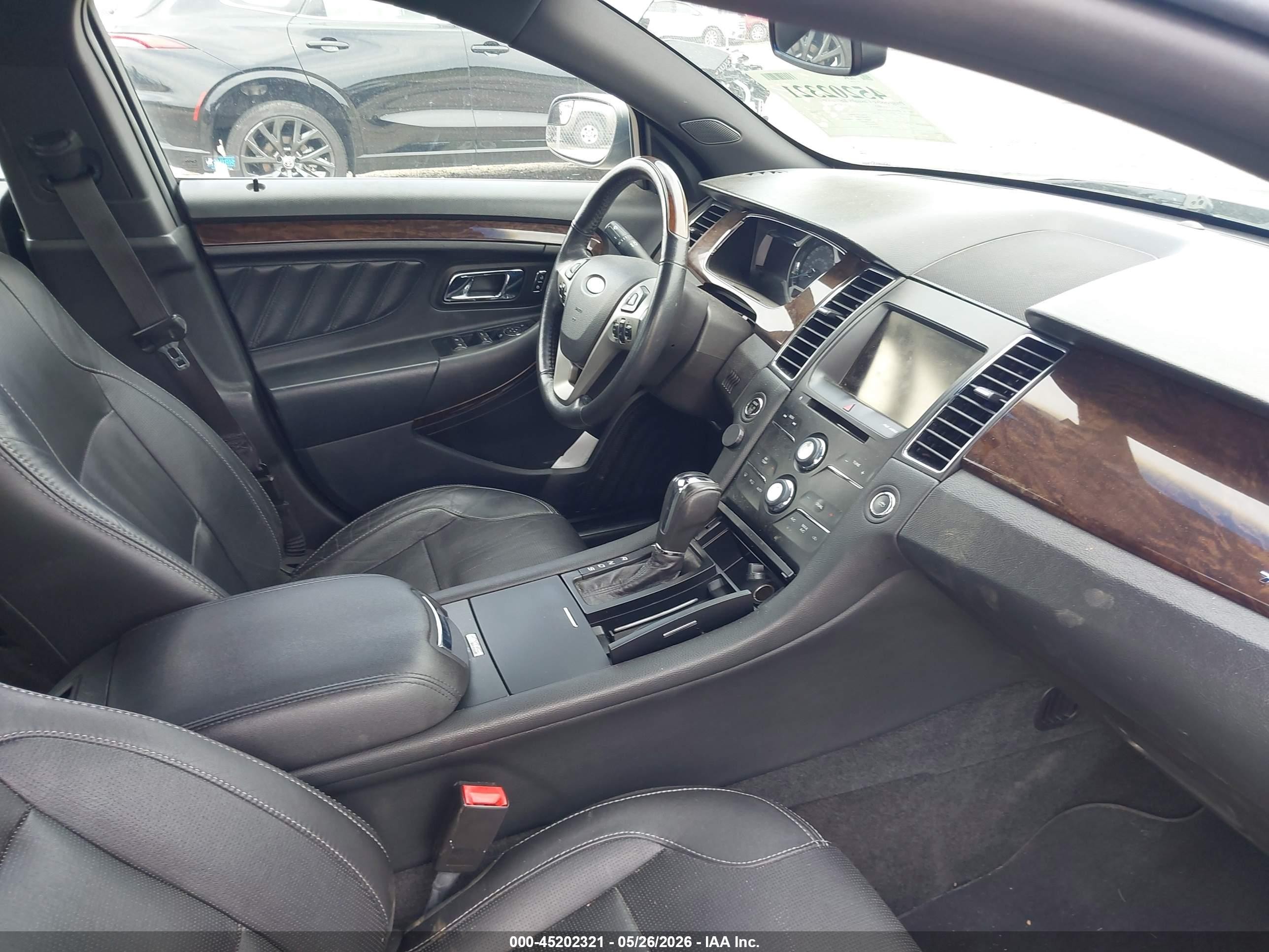 2014 Ford Taurus Limited Black vin: 1FAHP2F87EG115304