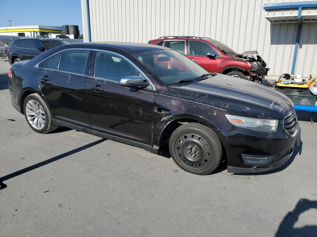 2014 Ford Taurus Limited Black vin: 1FAHP2F87EG118011