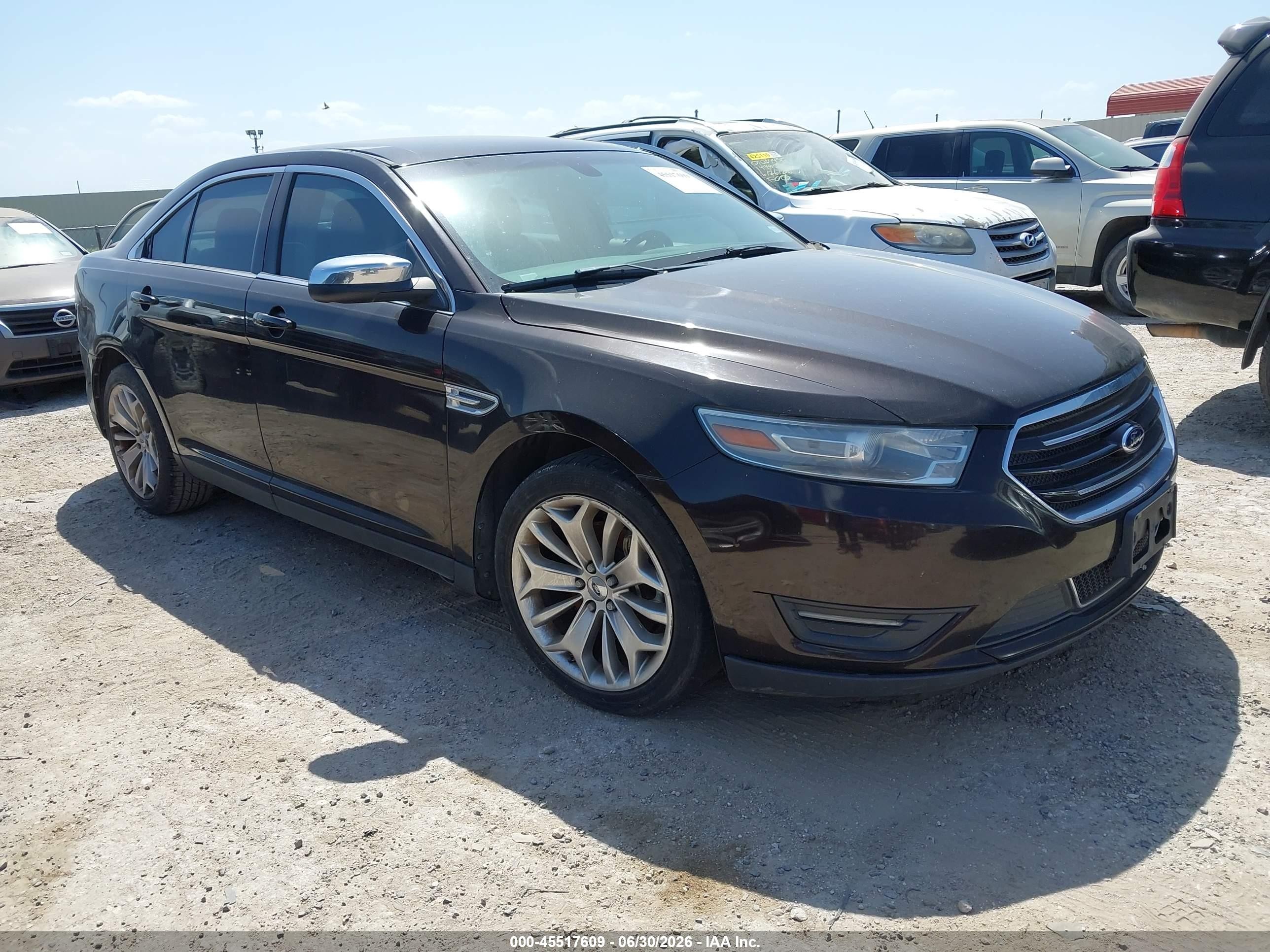 2014 Ford Taurus Limited Brown vin: 1FAHP2F87EG123533