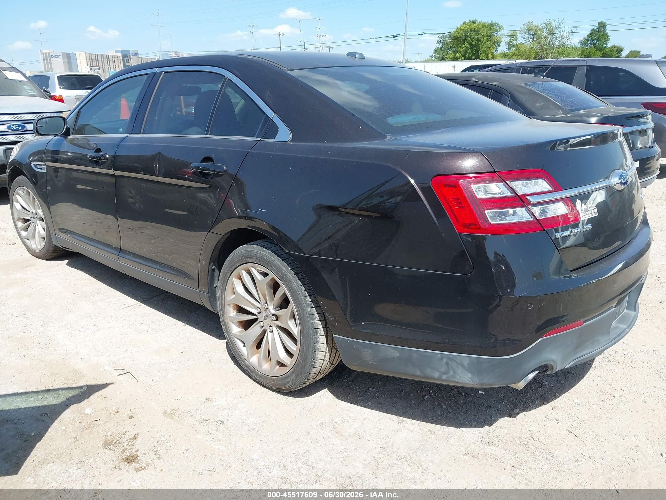 2014 Ford Taurus Limited Brown vin: 1FAHP2F87EG123533
