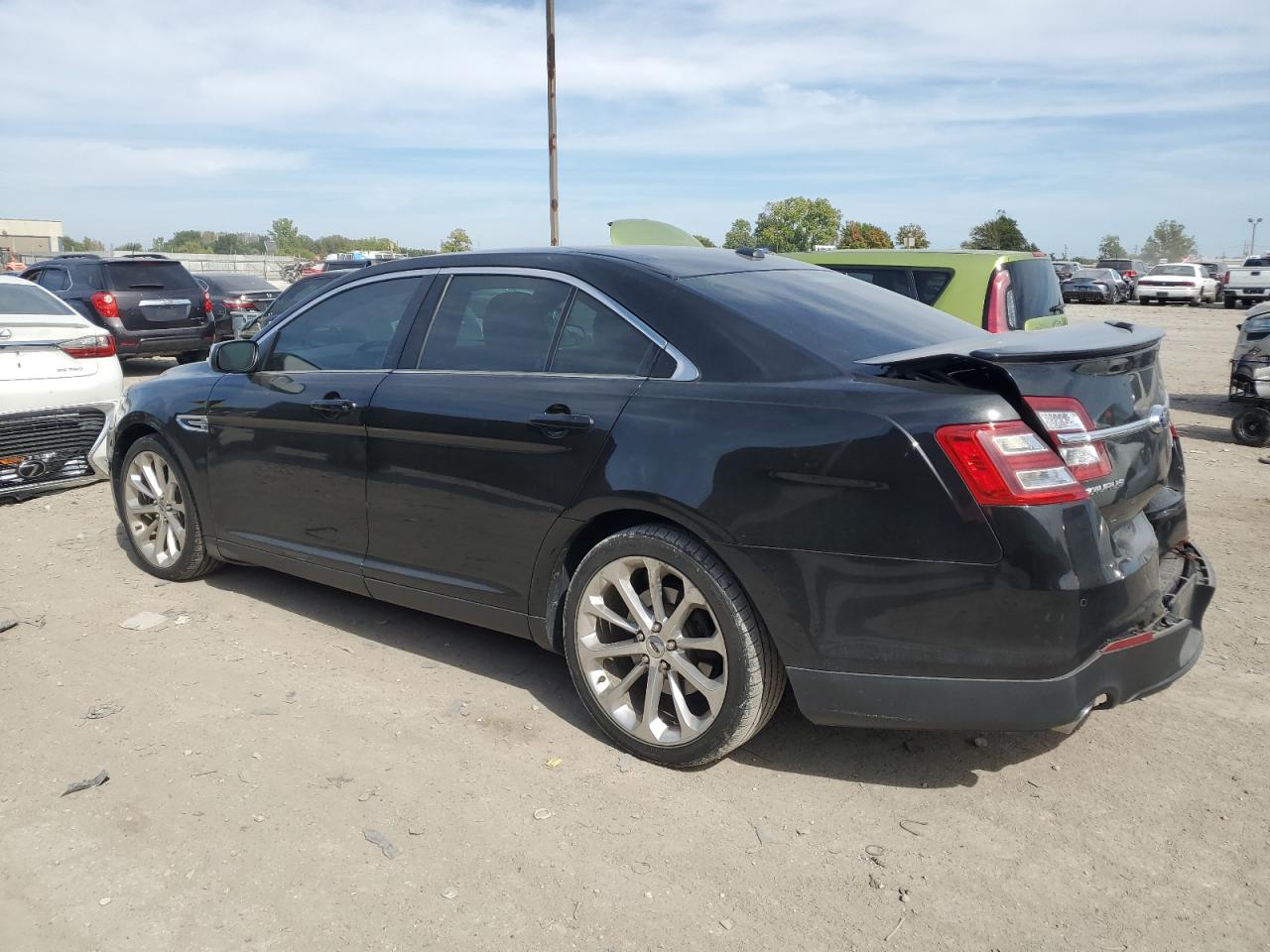 2014 Ford Taurus Limited Black vin: 1FAHP2F87EG147816