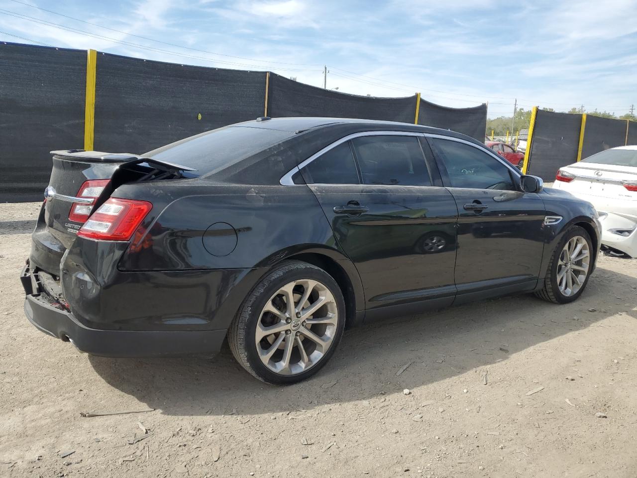 2014 Ford Taurus Limited Black vin: 1FAHP2F87EG147816