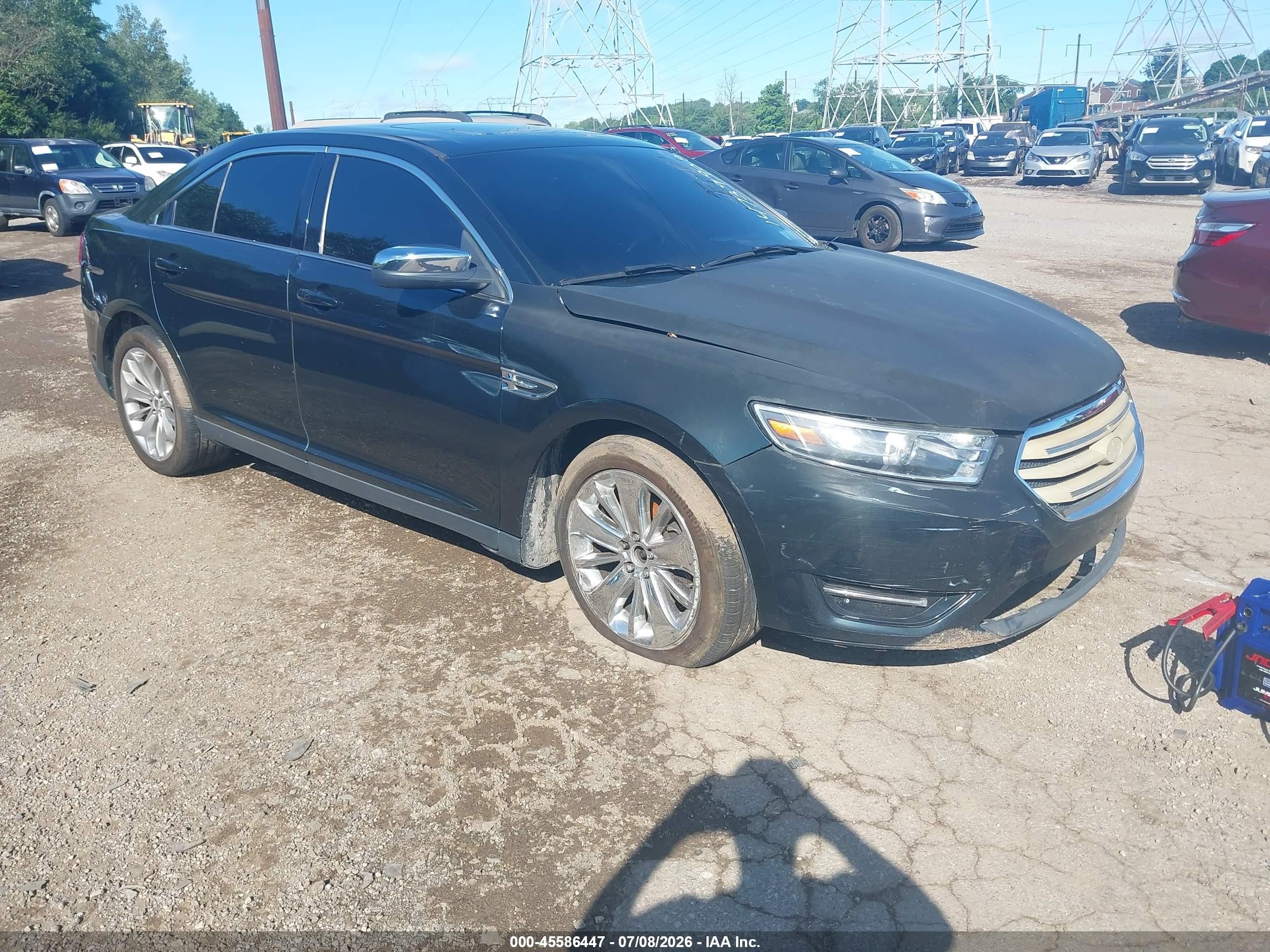 2015 Ford Taurus Limited Black vin: 1FAHP2F87FG104725