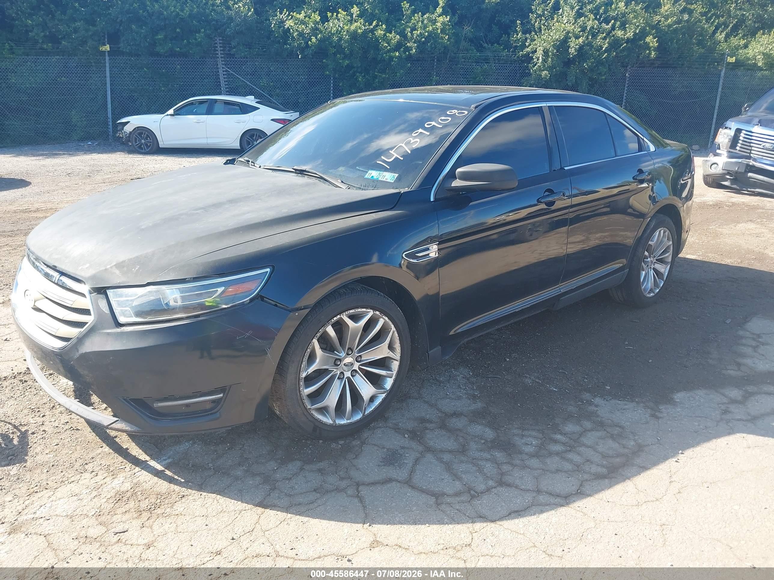 2015 Ford Taurus Limited Black vin: 1FAHP2F87FG104725