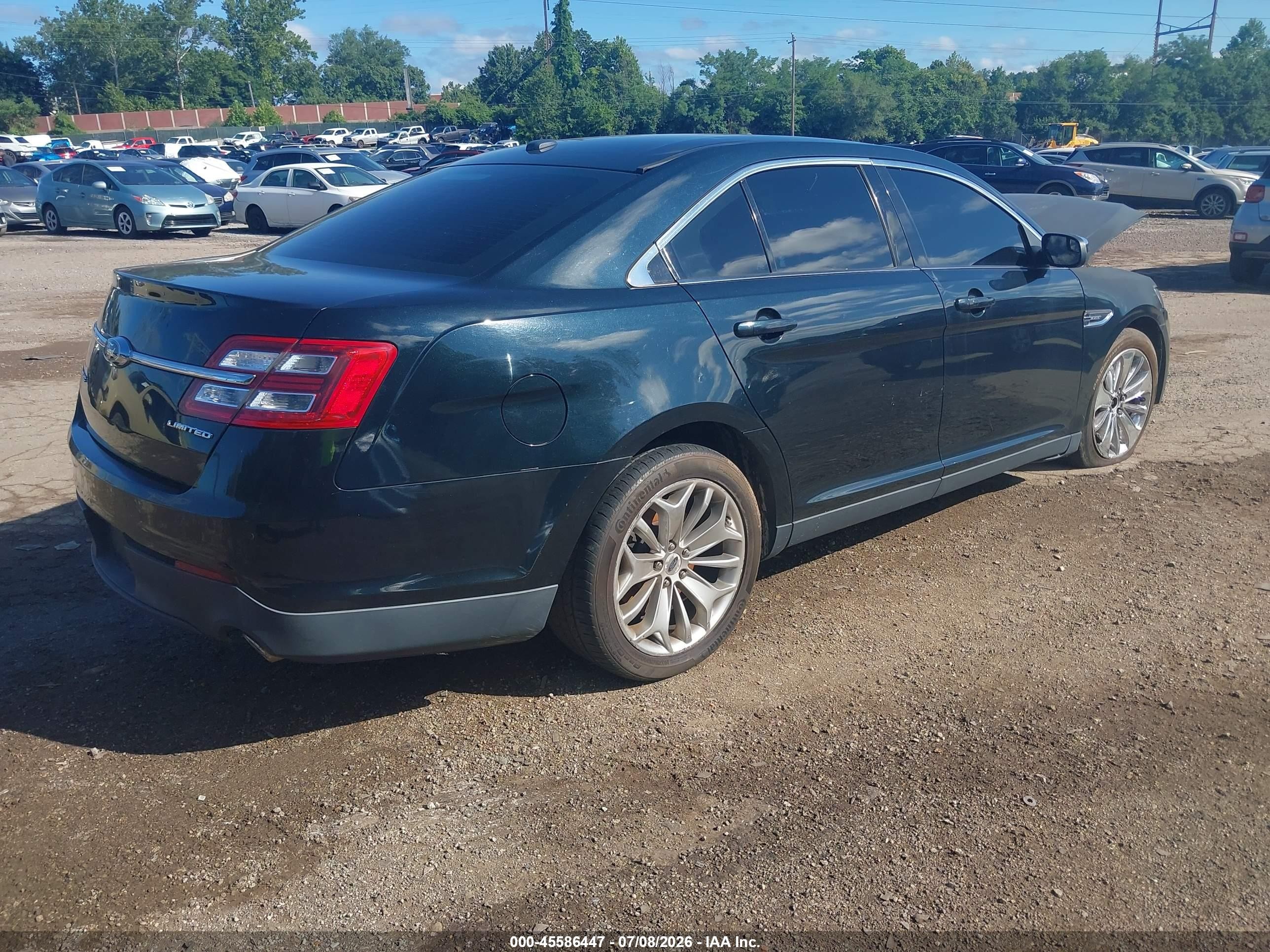 2015 Ford Taurus Limited Black vin: 1FAHP2F87FG104725