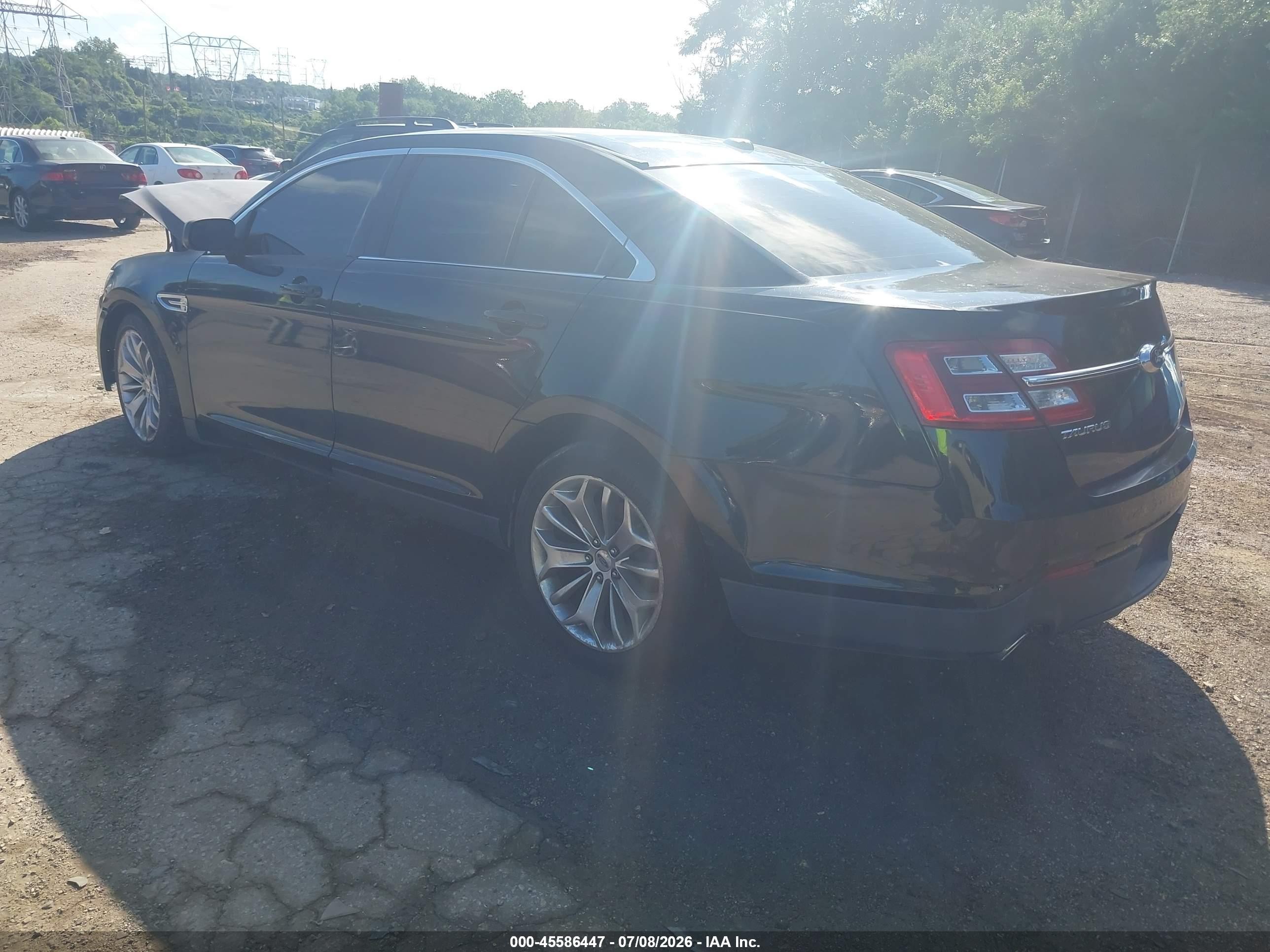 2015 Ford Taurus Limited Black vin: 1FAHP2F87FG104725