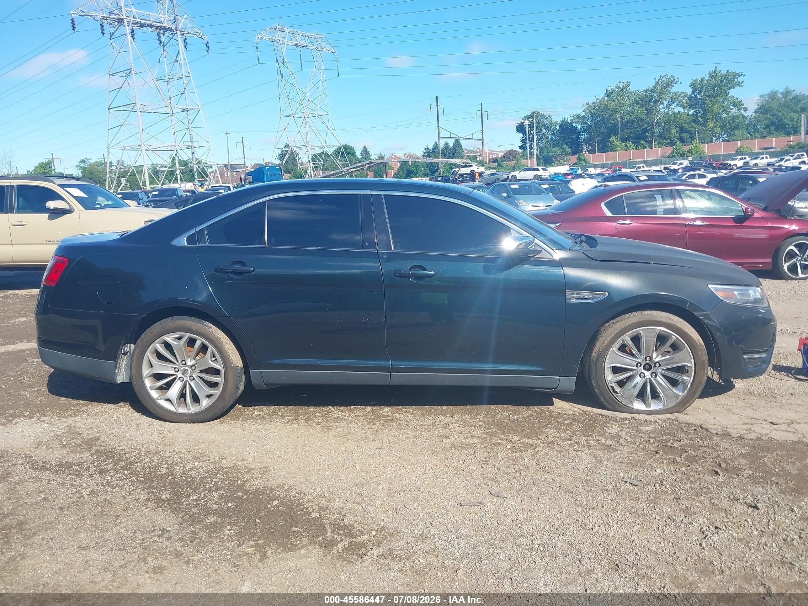 2015 Ford Taurus Limited Black vin: 1FAHP2F87FG104725