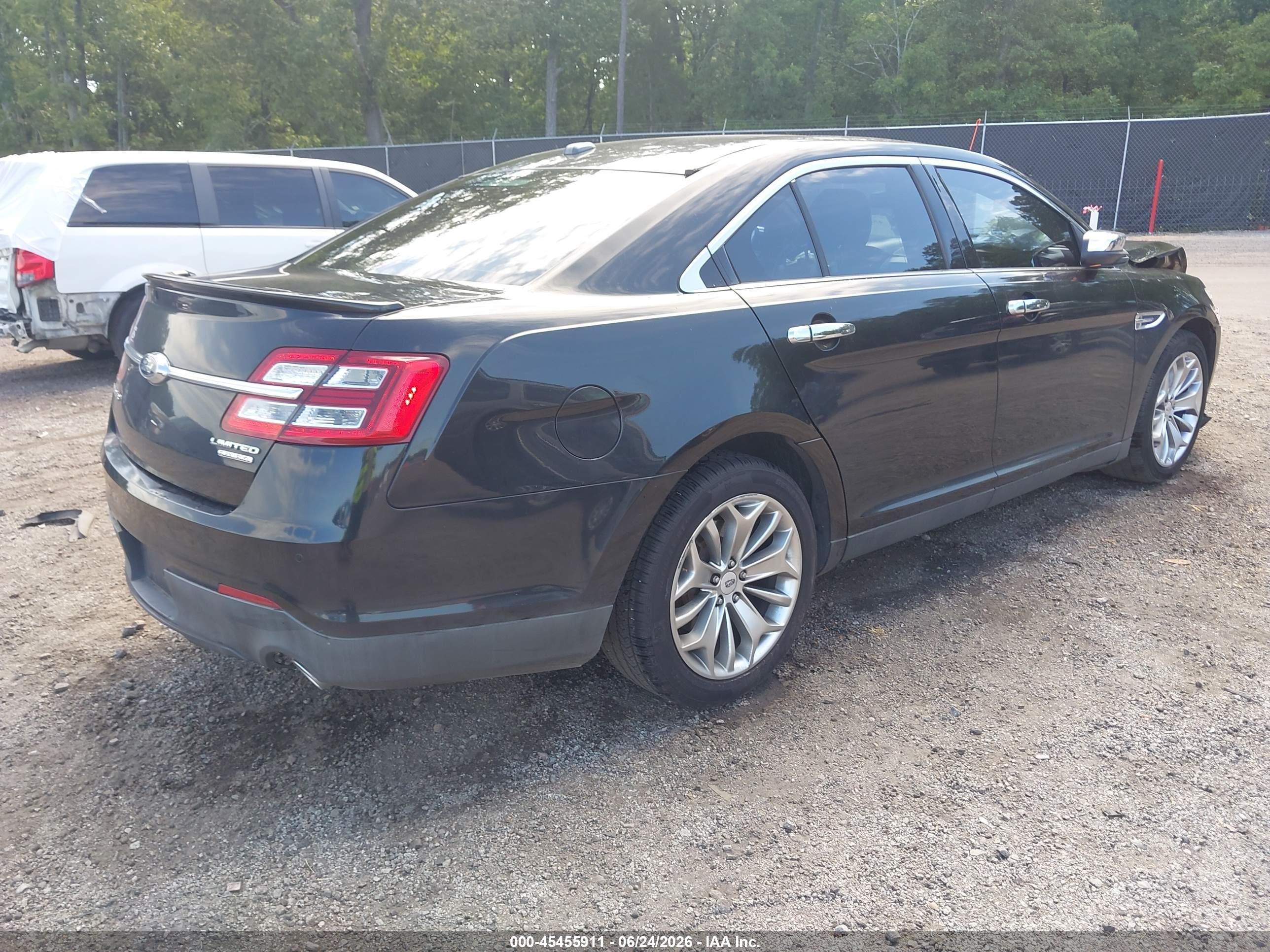 2015 Ford Taurus Limited Black vin: 1FAHP2F87FG127003