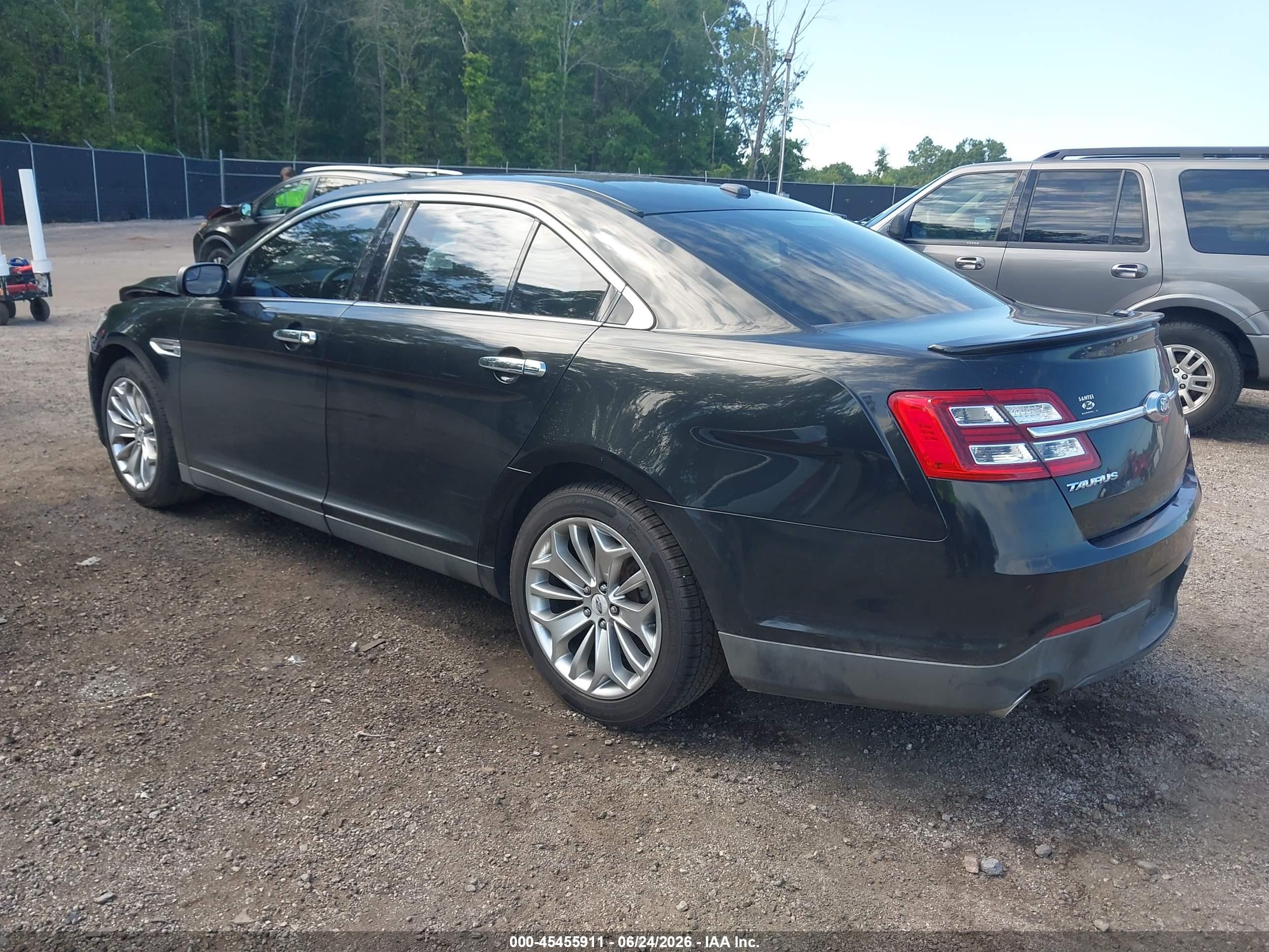 2015 Ford Taurus Limited Black vin: 1FAHP2F87FG127003
