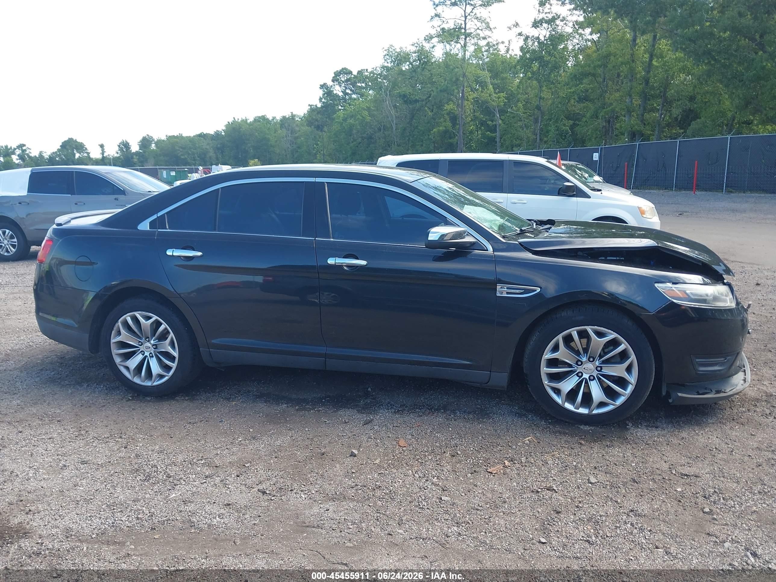 2015 Ford Taurus Limited Black vin: 1FAHP2F87FG127003