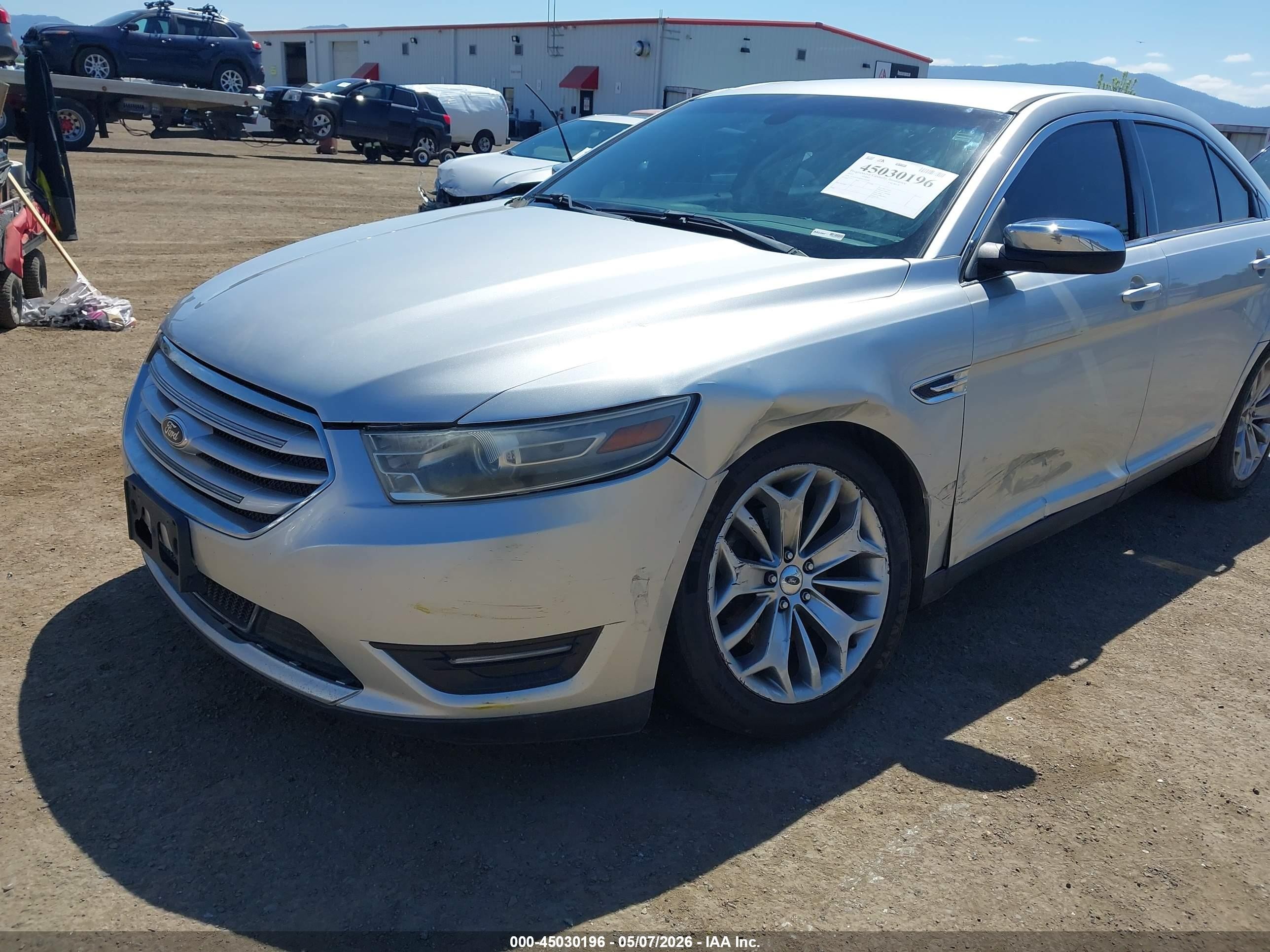 2013 Ford Taurus Limited Silver vin: 1FAHP2F88DG129520