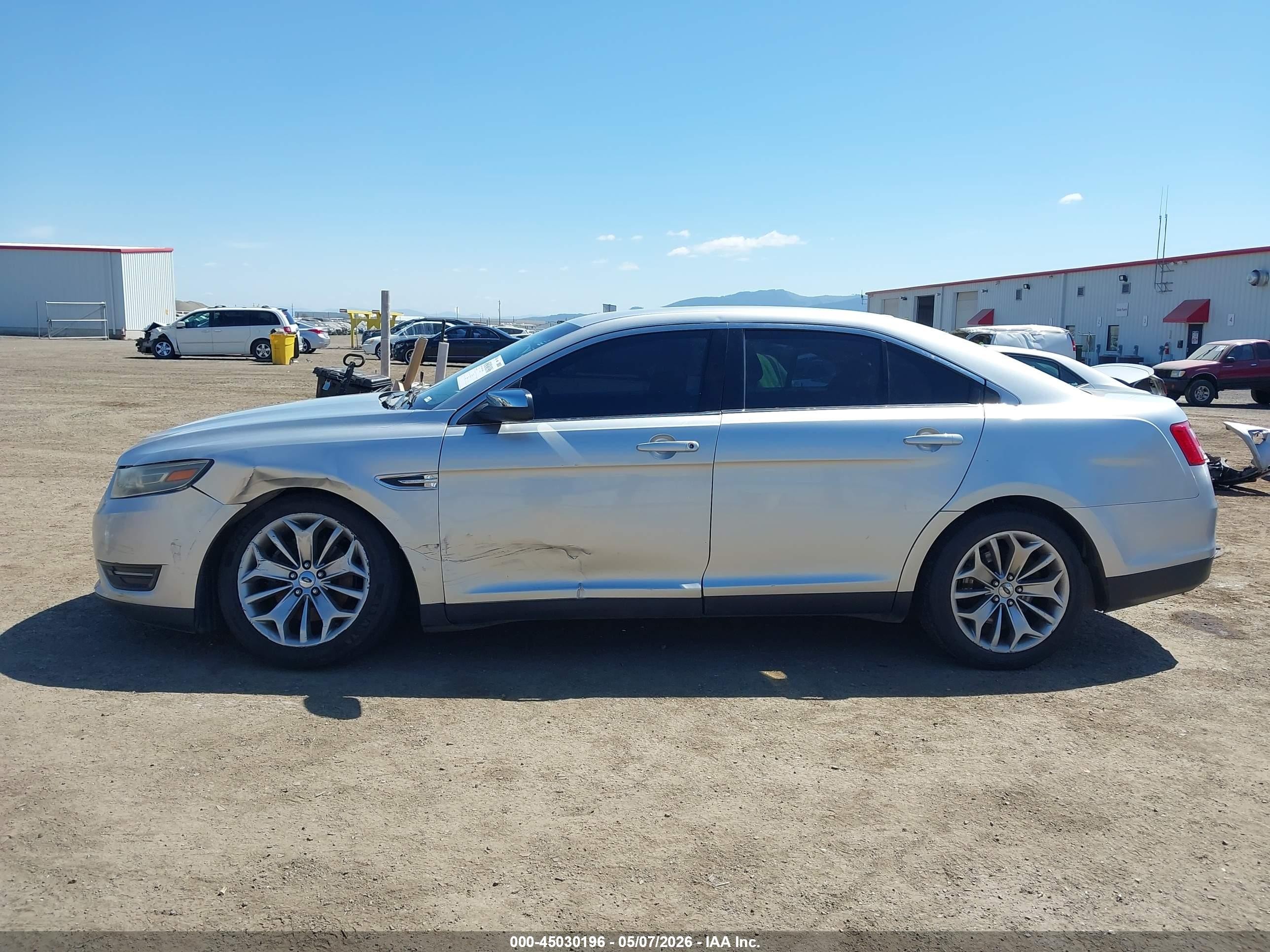 2013 Ford Taurus Limited Silver vin: 1FAHP2F88DG129520