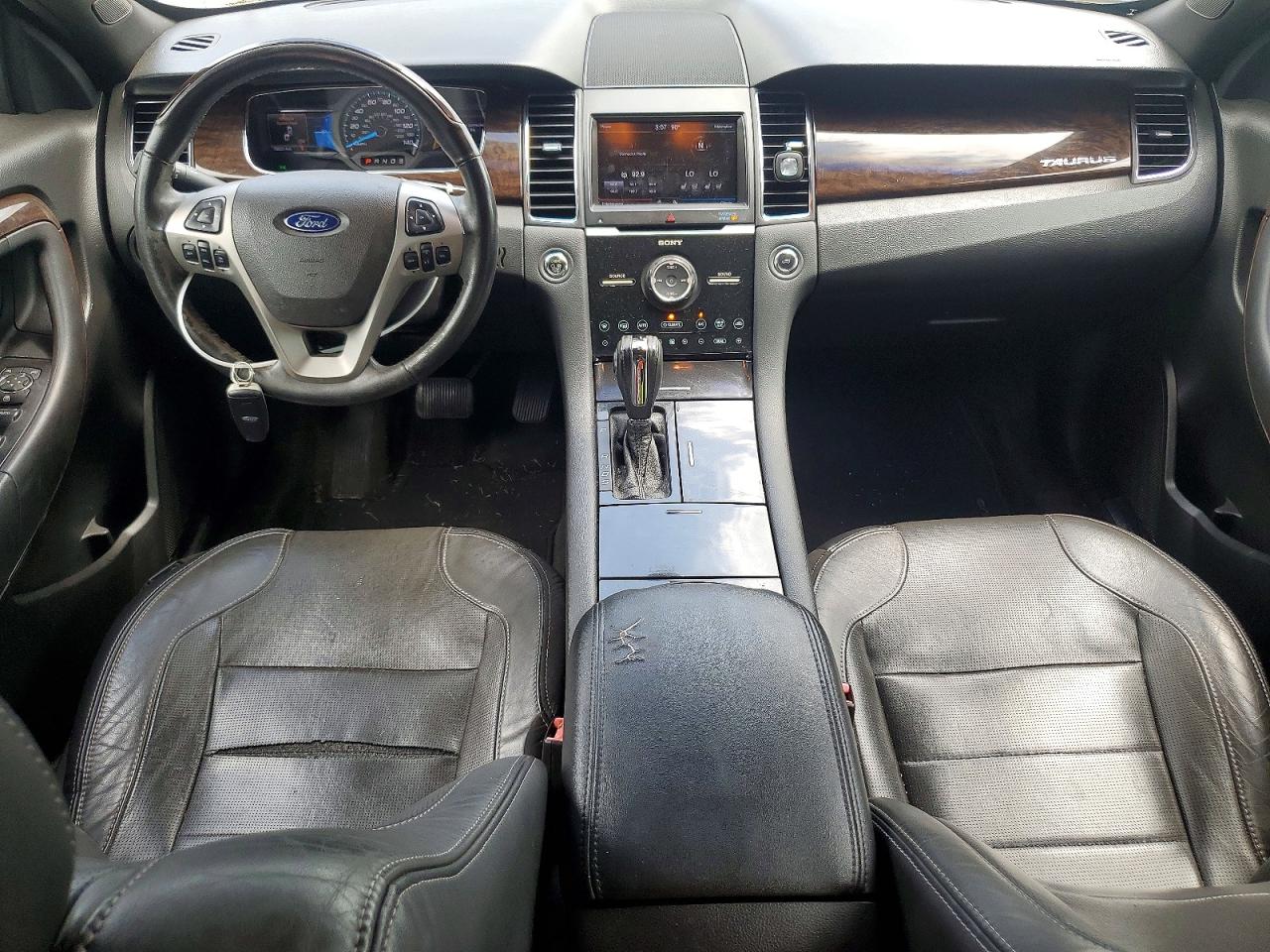 2013 Ford Taurus Limited Black vin: 1FAHP2F88DG129761