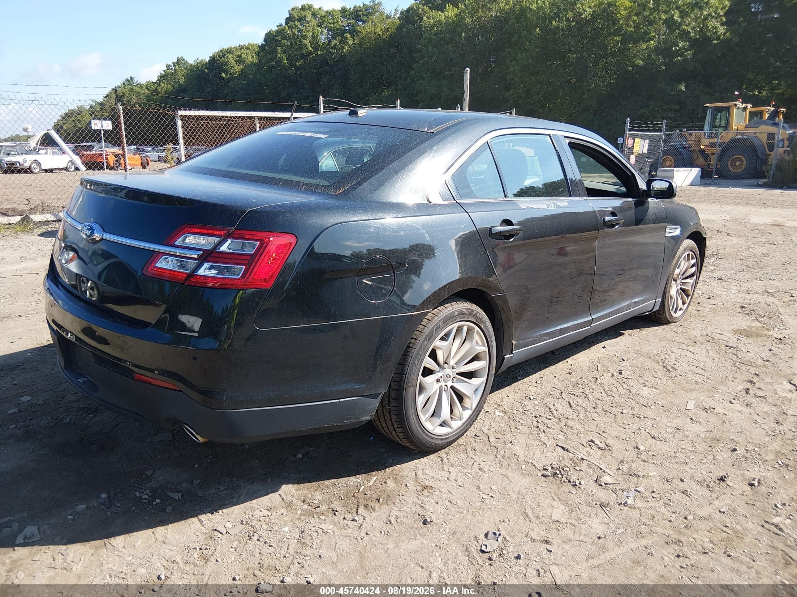 2013 Ford Taurus Limited Black vin: 1FAHP2F88DG131395
