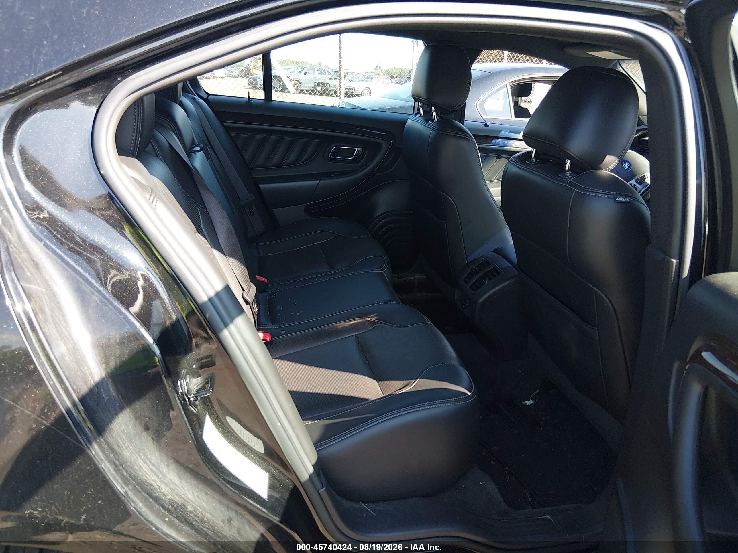 2013 Ford Taurus Limited Black vin: 1FAHP2F88DG131395