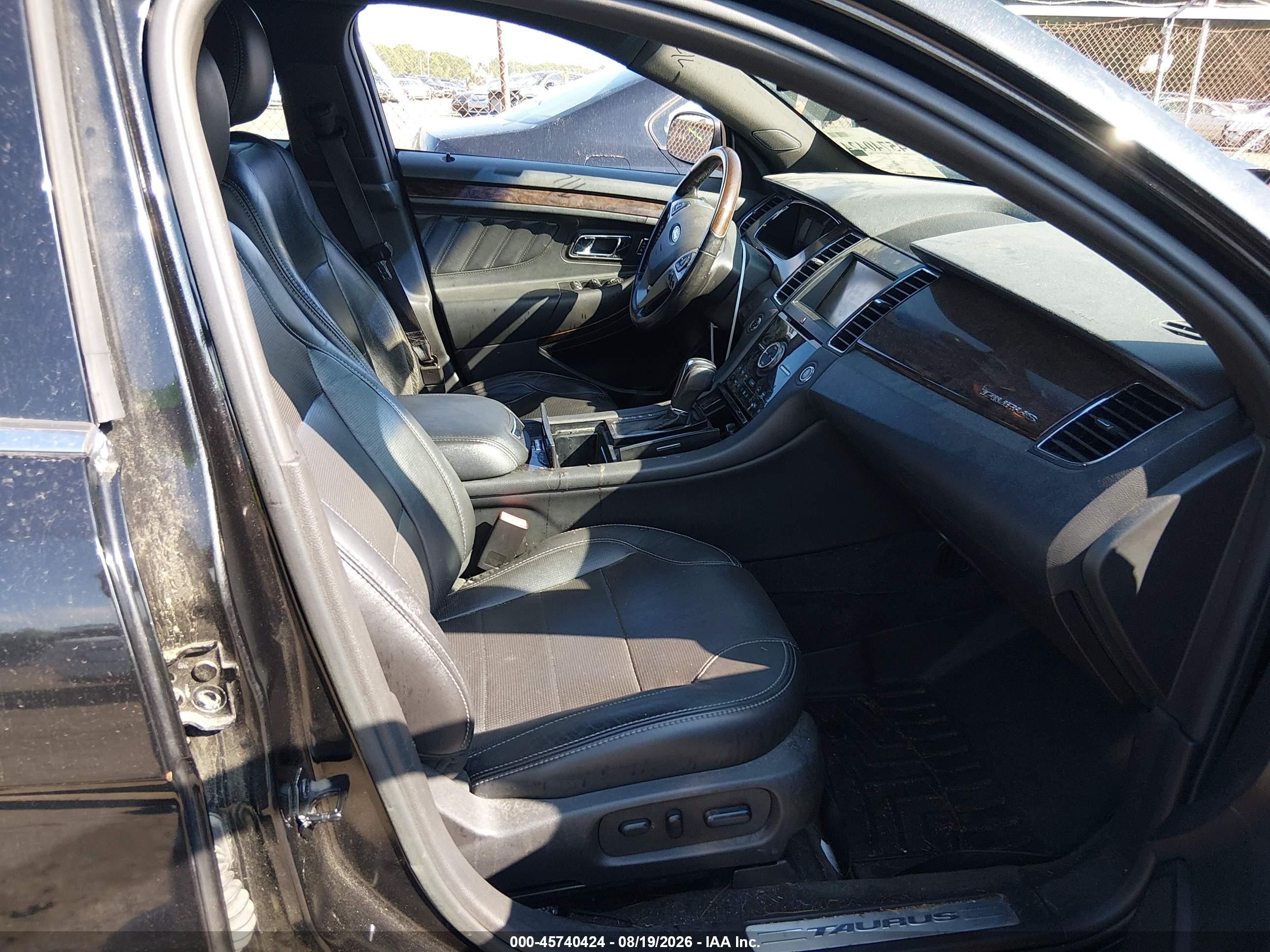 2013 Ford Taurus Limited Black vin: 1FAHP2F88DG131395