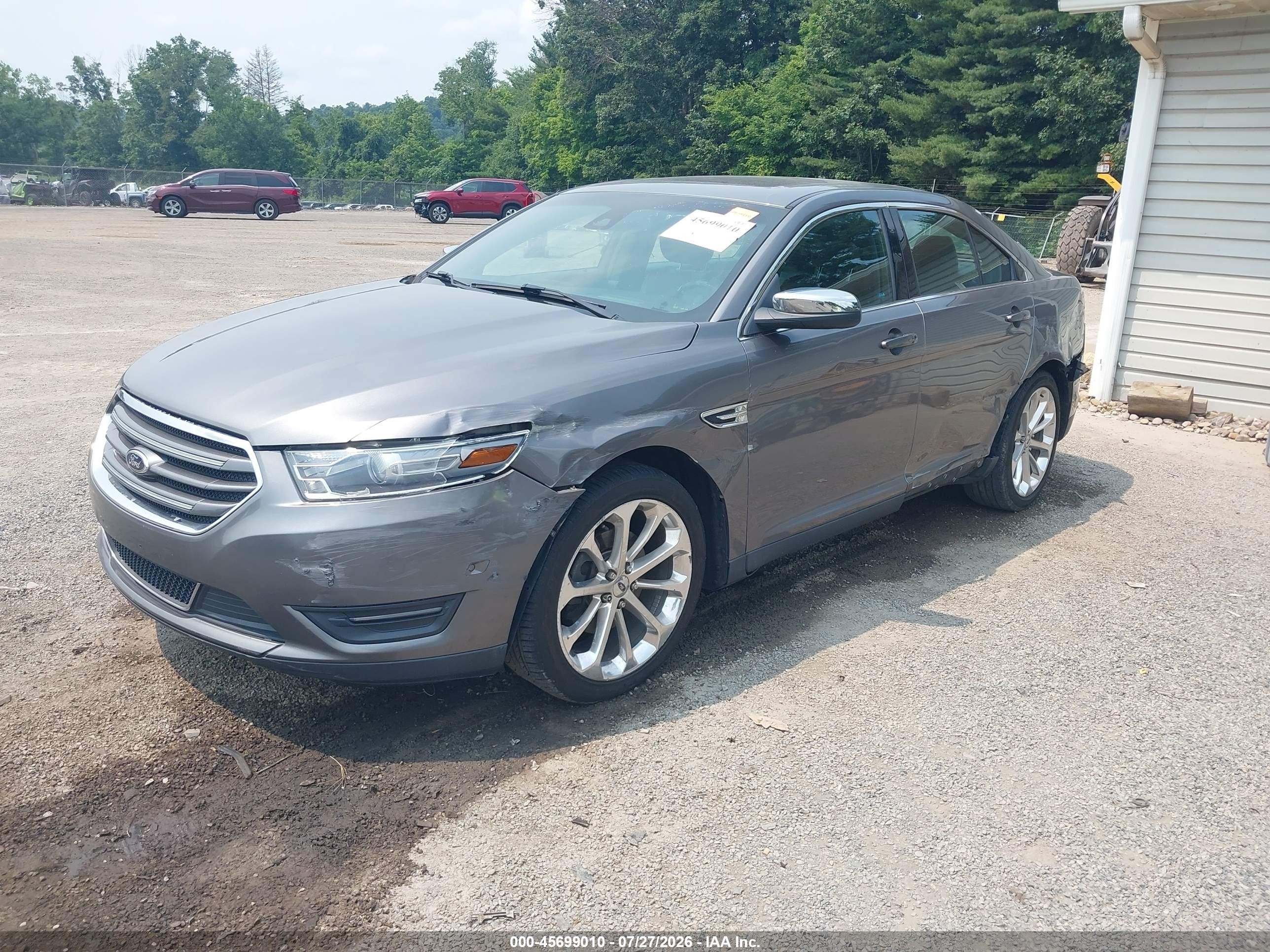 2013 Ford Taurus Limited Серый vin: 1FAHP2F88DG133504