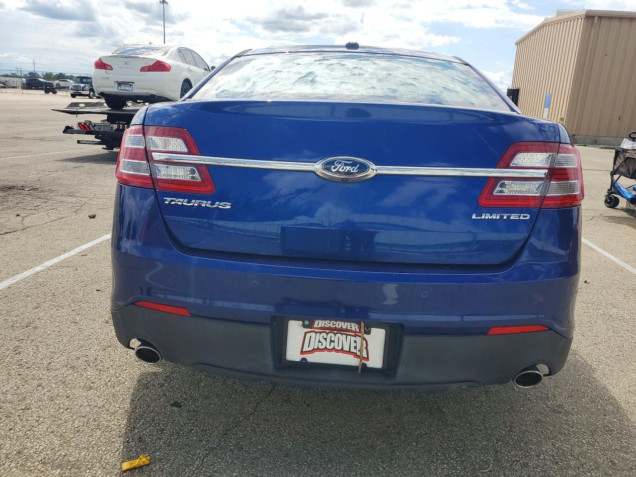 2013 Ford Taurus Limited Blue vin: 1FAHP2F88DG136516