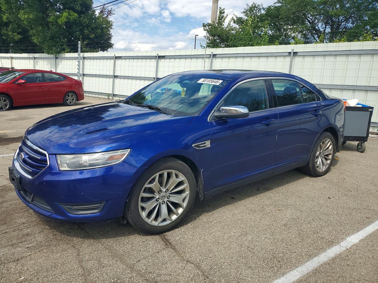 2013 Ford Taurus Limited Blue vin: 1FAHP2F88DG136516