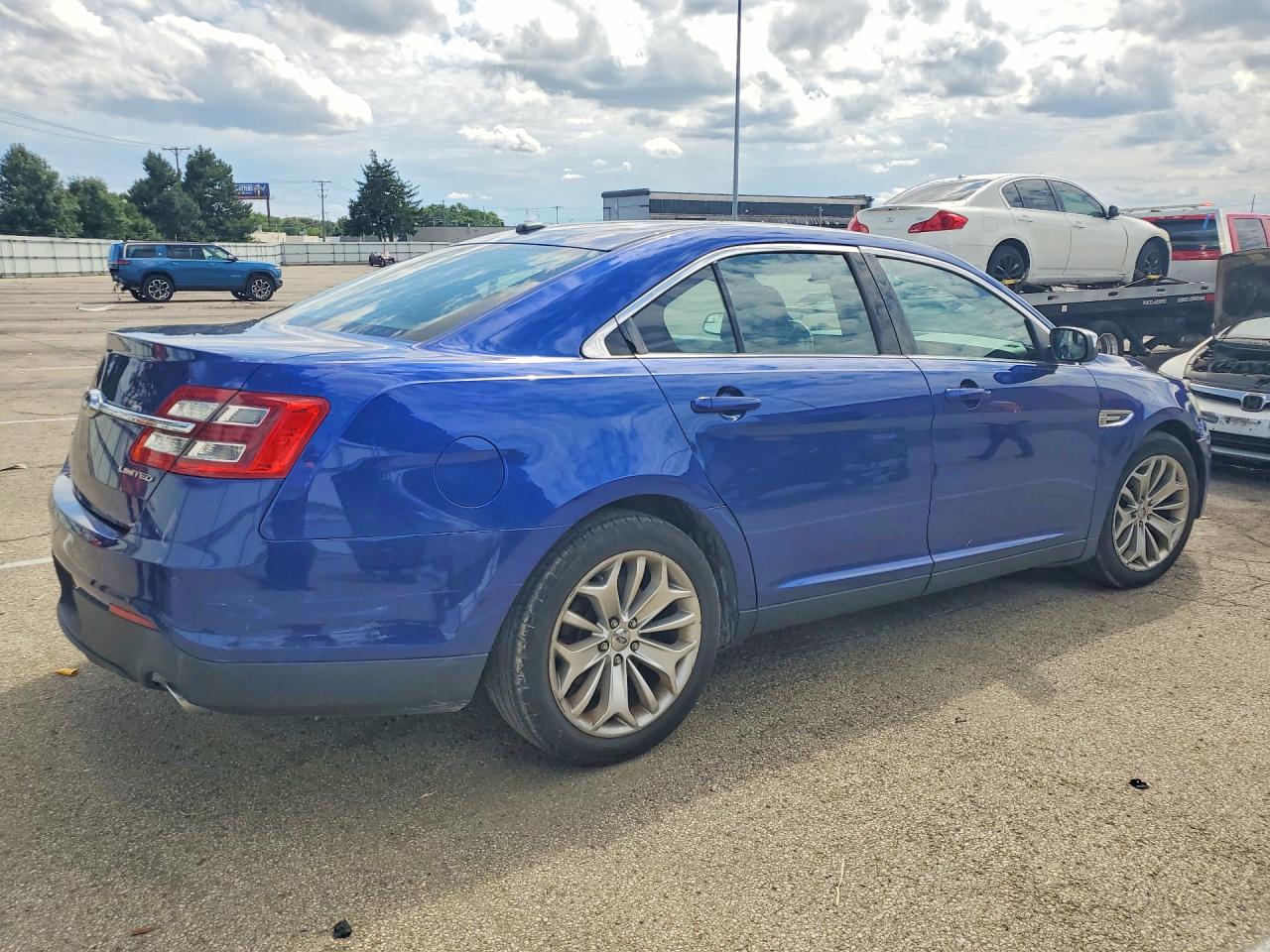 2013 Ford Taurus Limited Blue vin: 1FAHP2F88DG136516