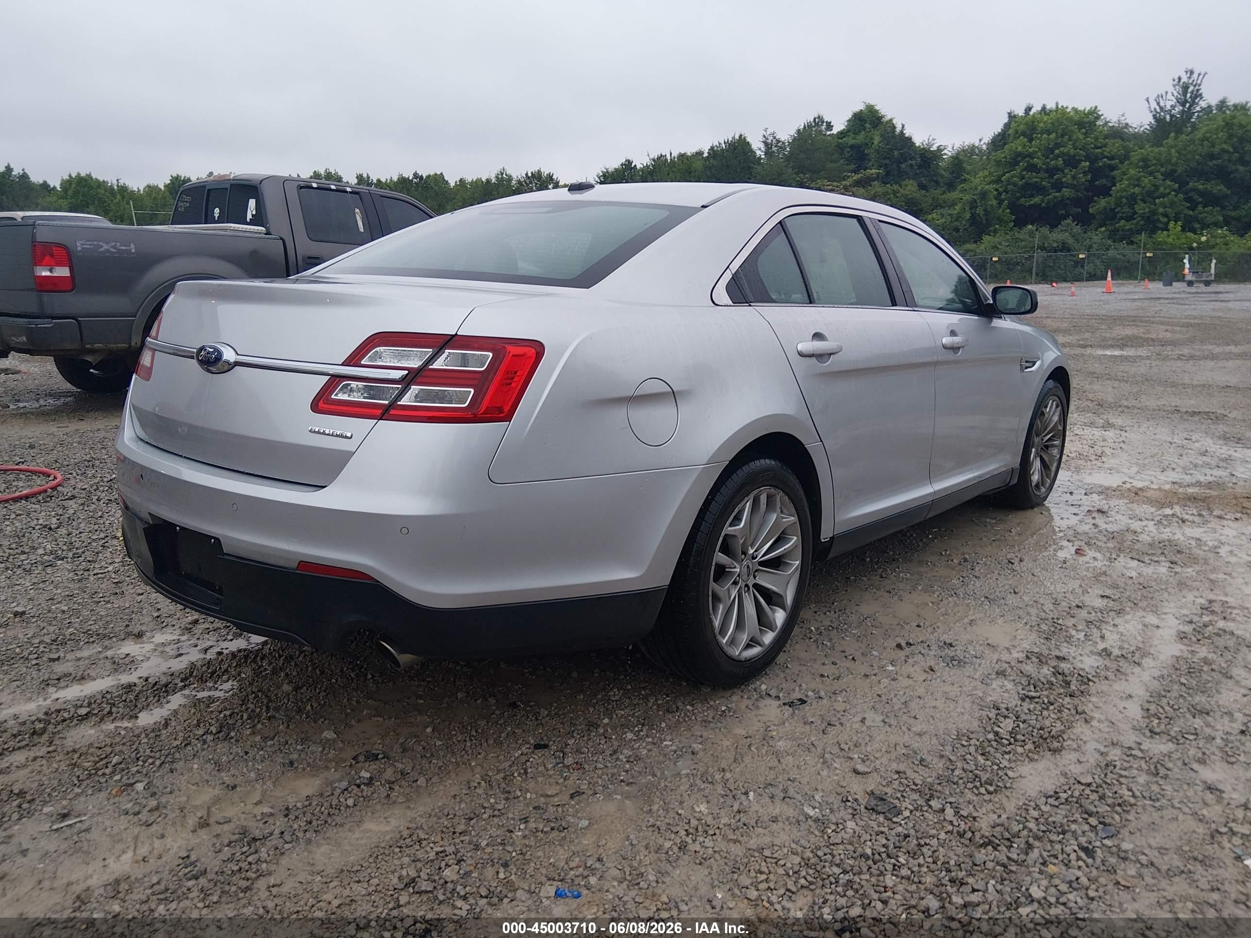2013 Ford Taurus Limited Silver vin: 1FAHP2F88DG146740