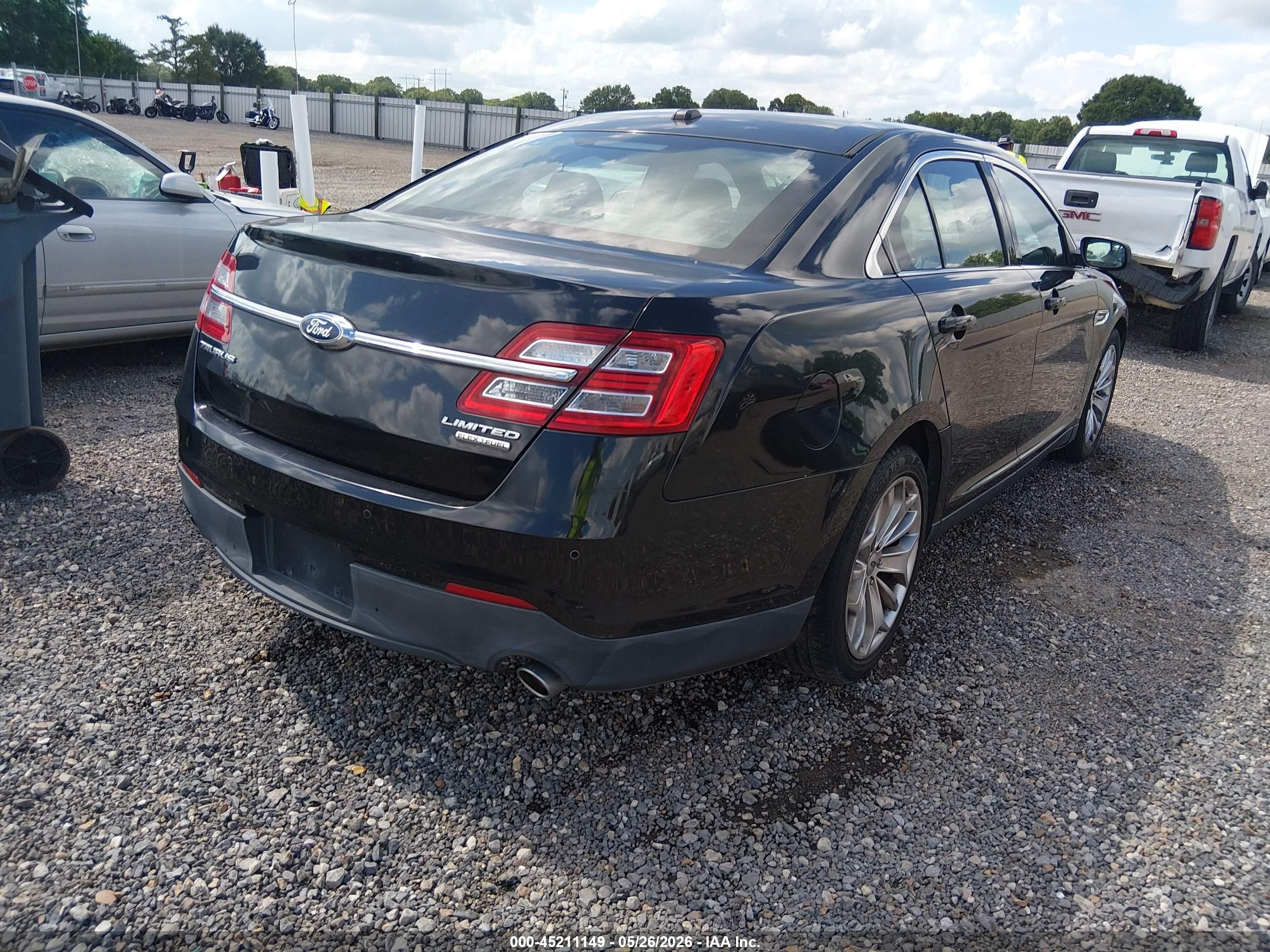 2013 Ford Taurus Limited Black vin: 1FAHP2F88DG206435