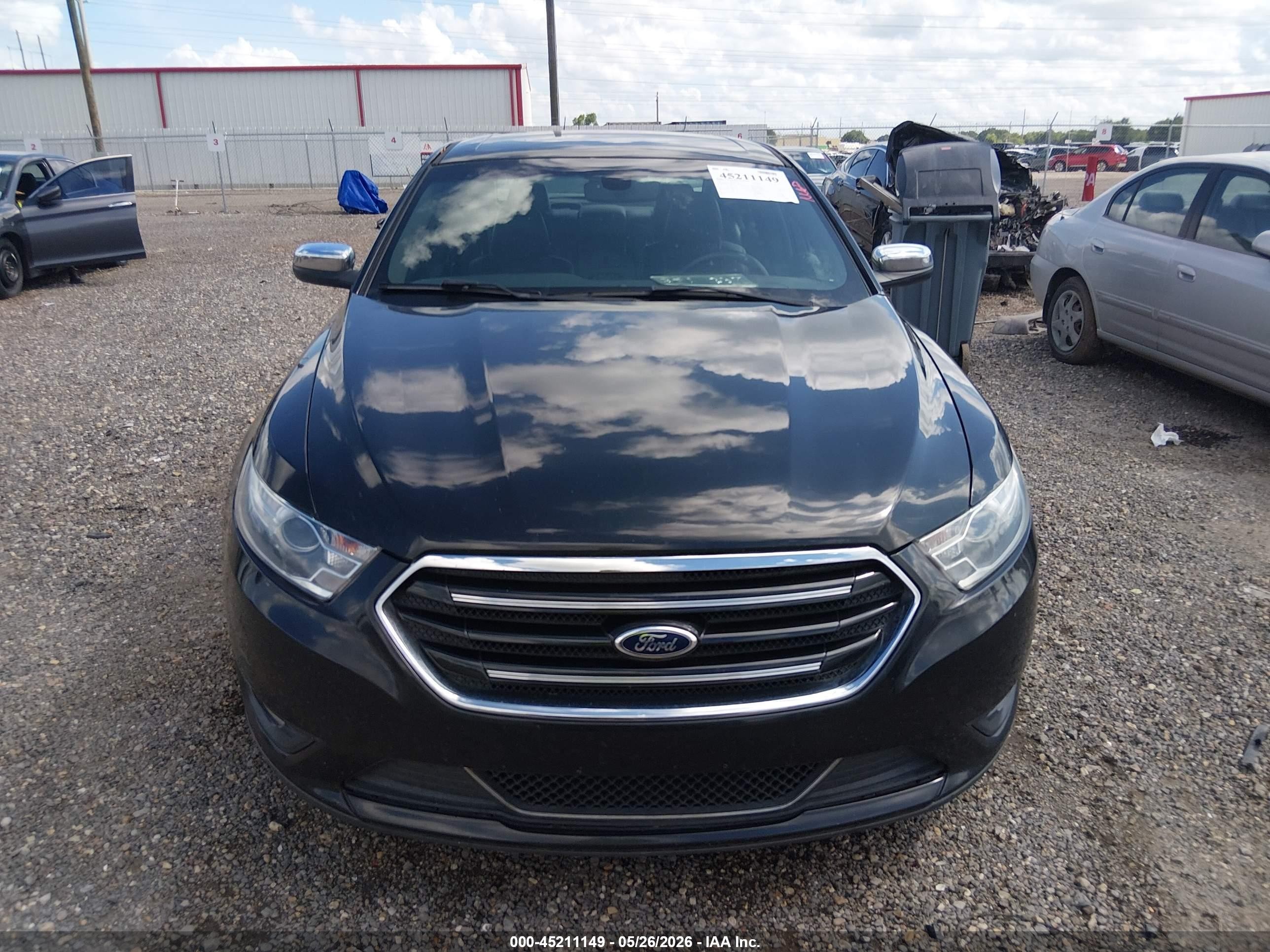 2013 Ford Taurus Limited Black vin: 1FAHP2F88DG206435