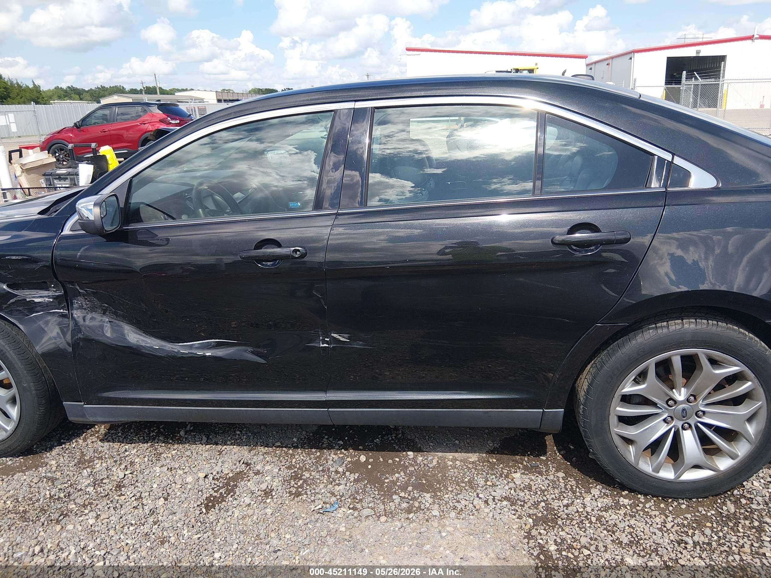 2013 Ford Taurus Limited Black vin: 1FAHP2F88DG206435