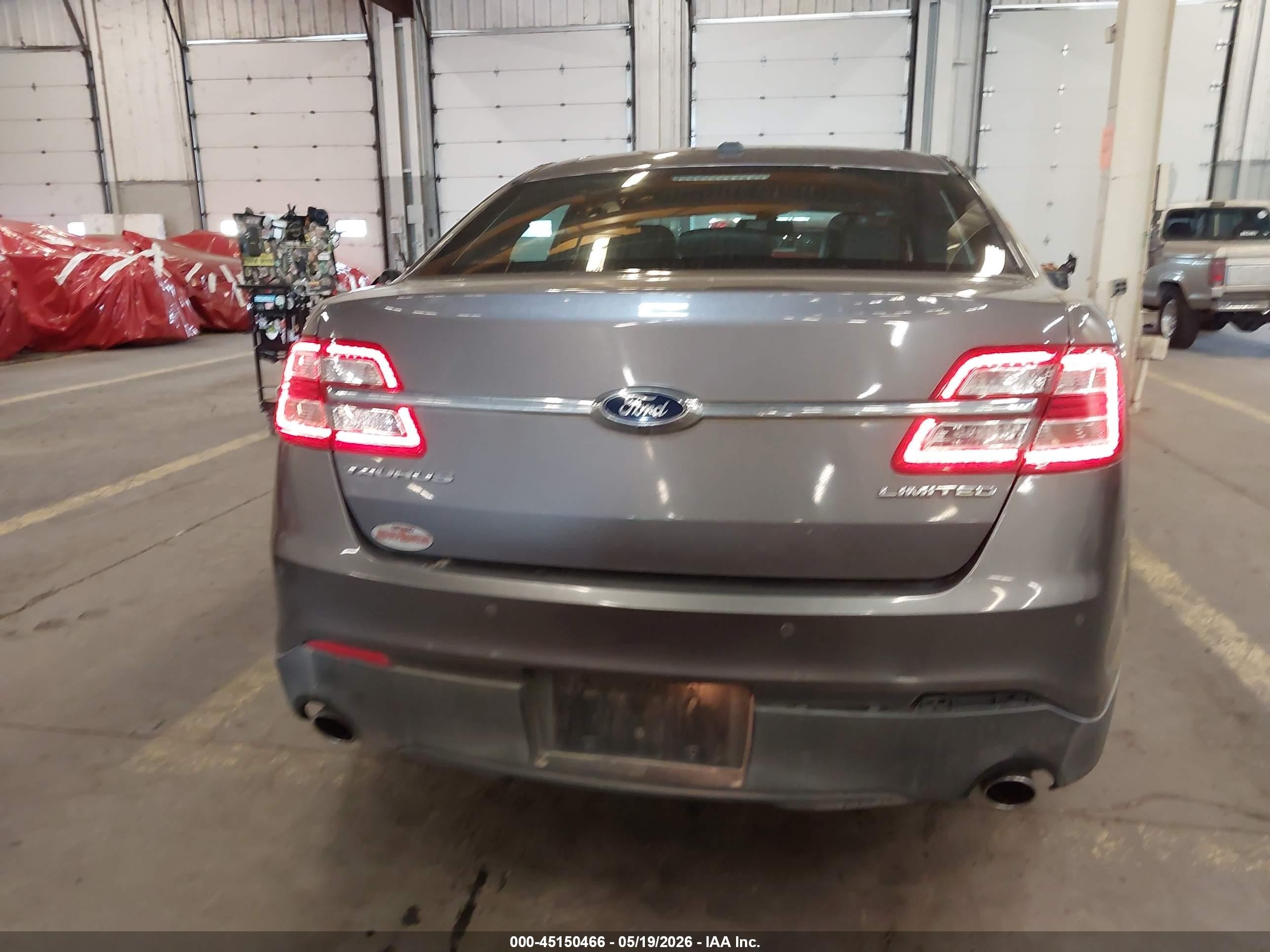 2014 Ford Taurus Limited Gray vin: 1FAHP2F88EG115456