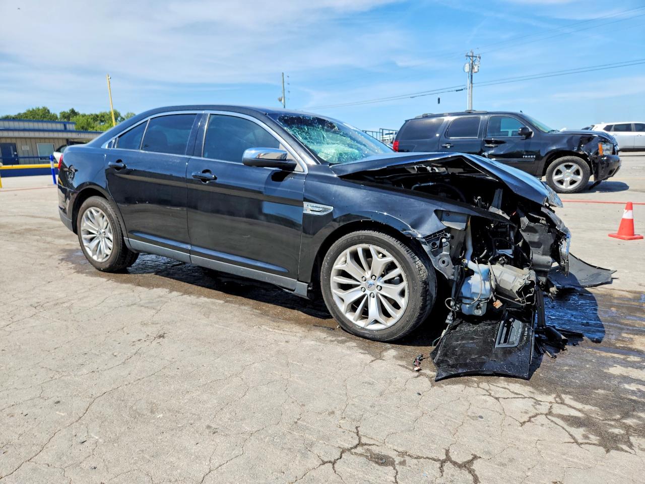 2014 Ford Taurus Limited Black vin: 1FAHP2F88EG123962