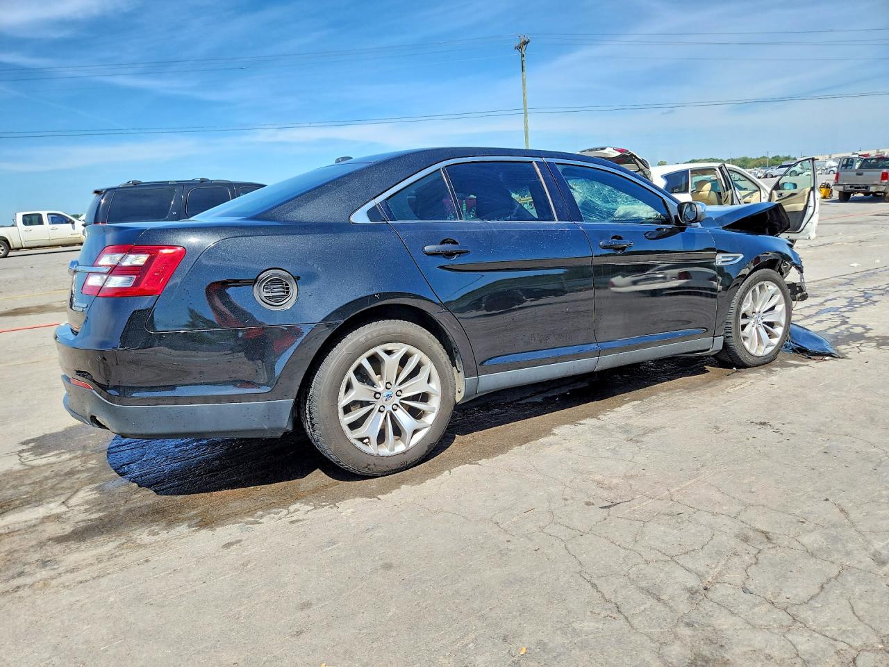 2014 Ford Taurus Limited Black vin: 1FAHP2F88EG123962