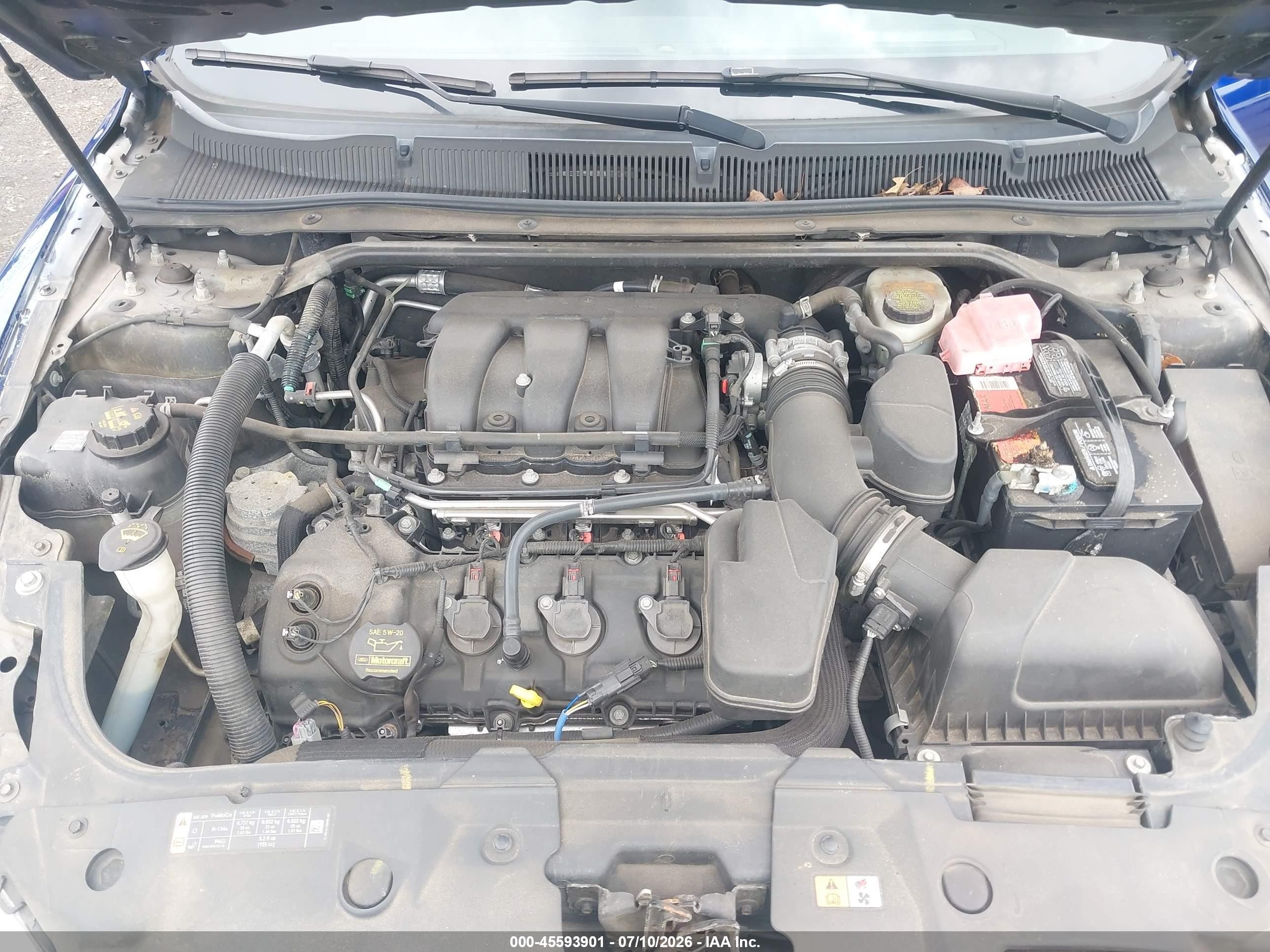 2014 Ford Taurus Limited Blue vin: 1FAHP2F88EG133438