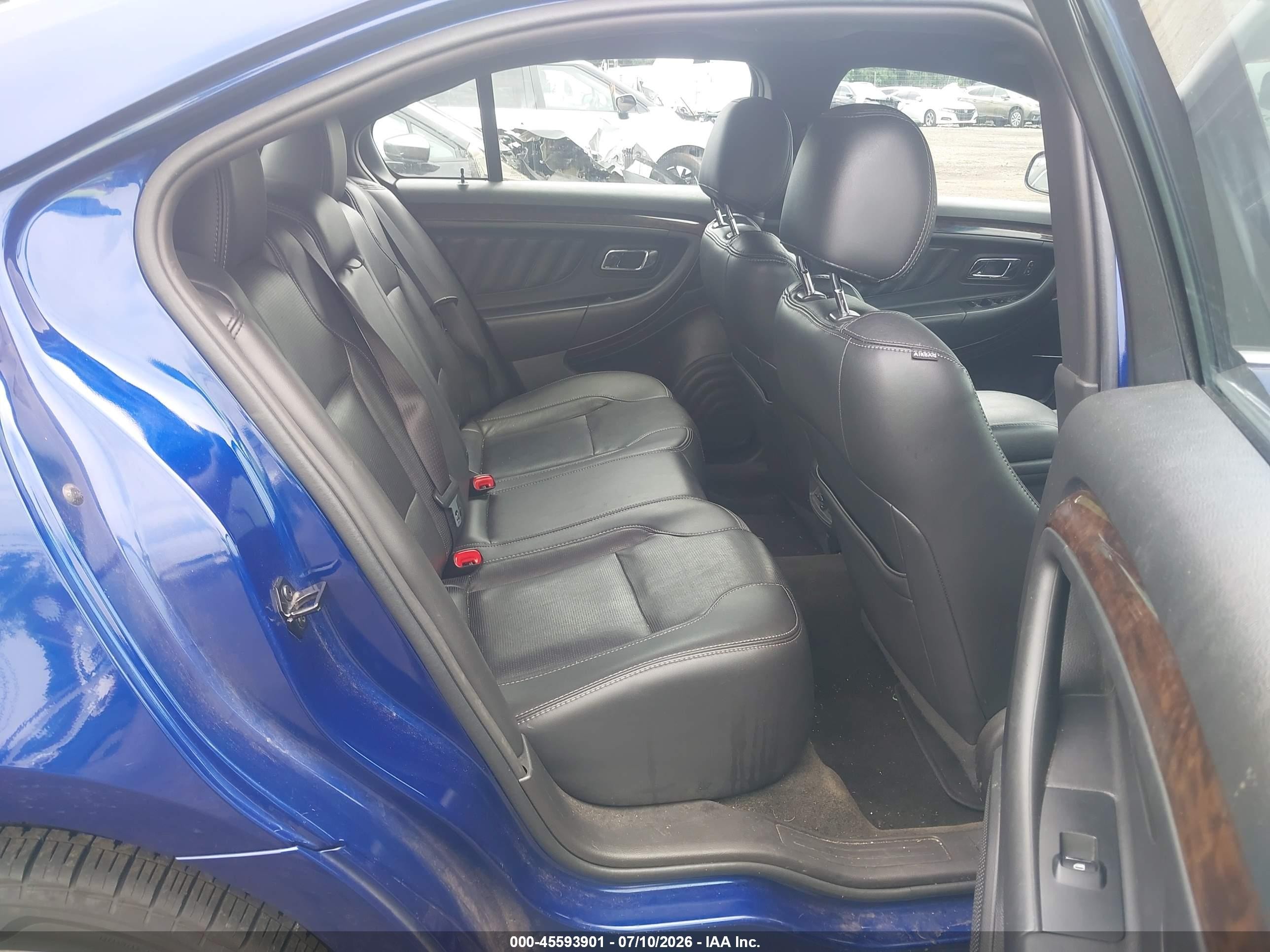 2014 Ford Taurus Limited Blue vin: 1FAHP2F88EG133438