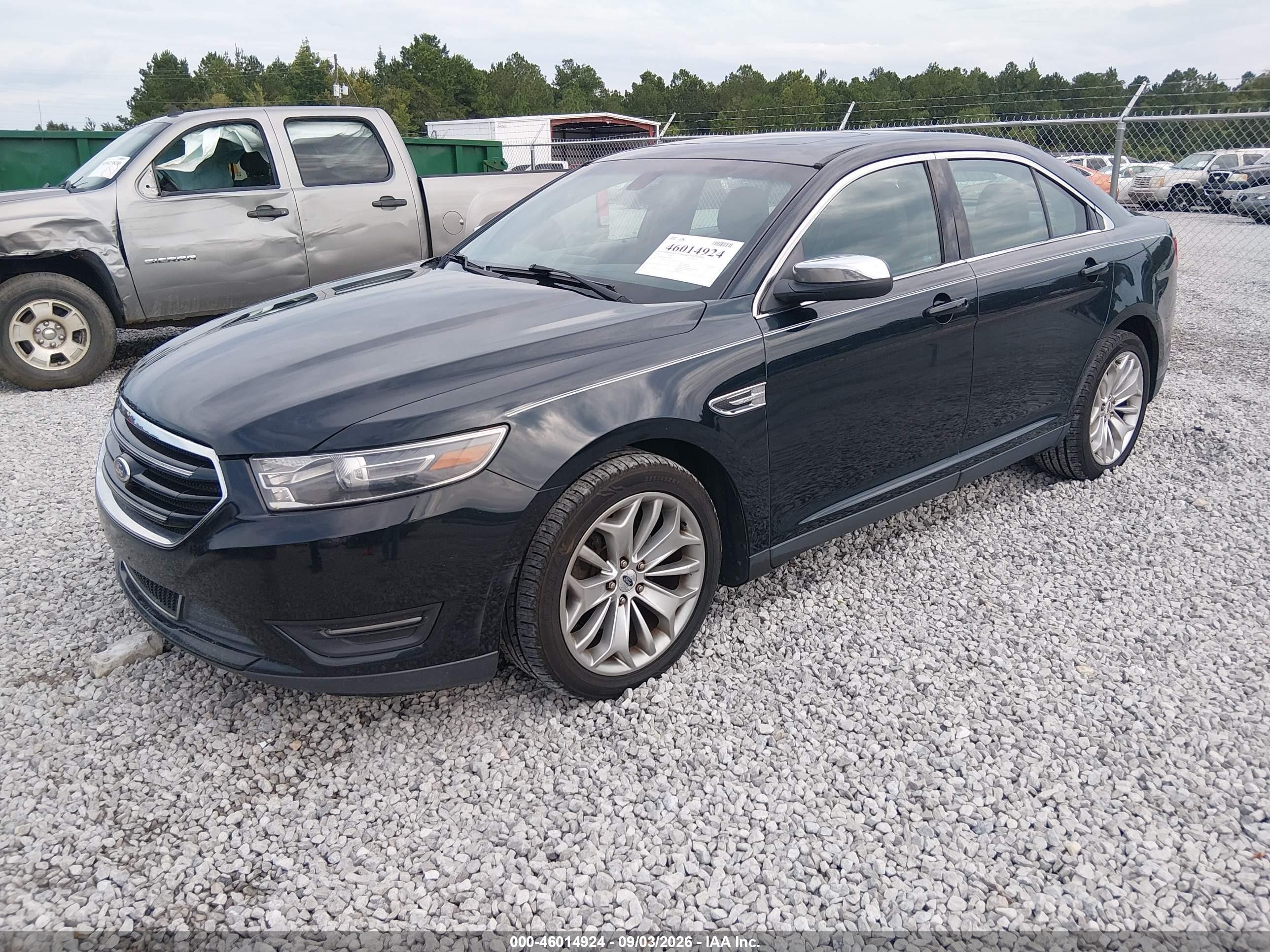 2015 Ford Taurus Limited Черный vin: 1FAHP2F88FG106211