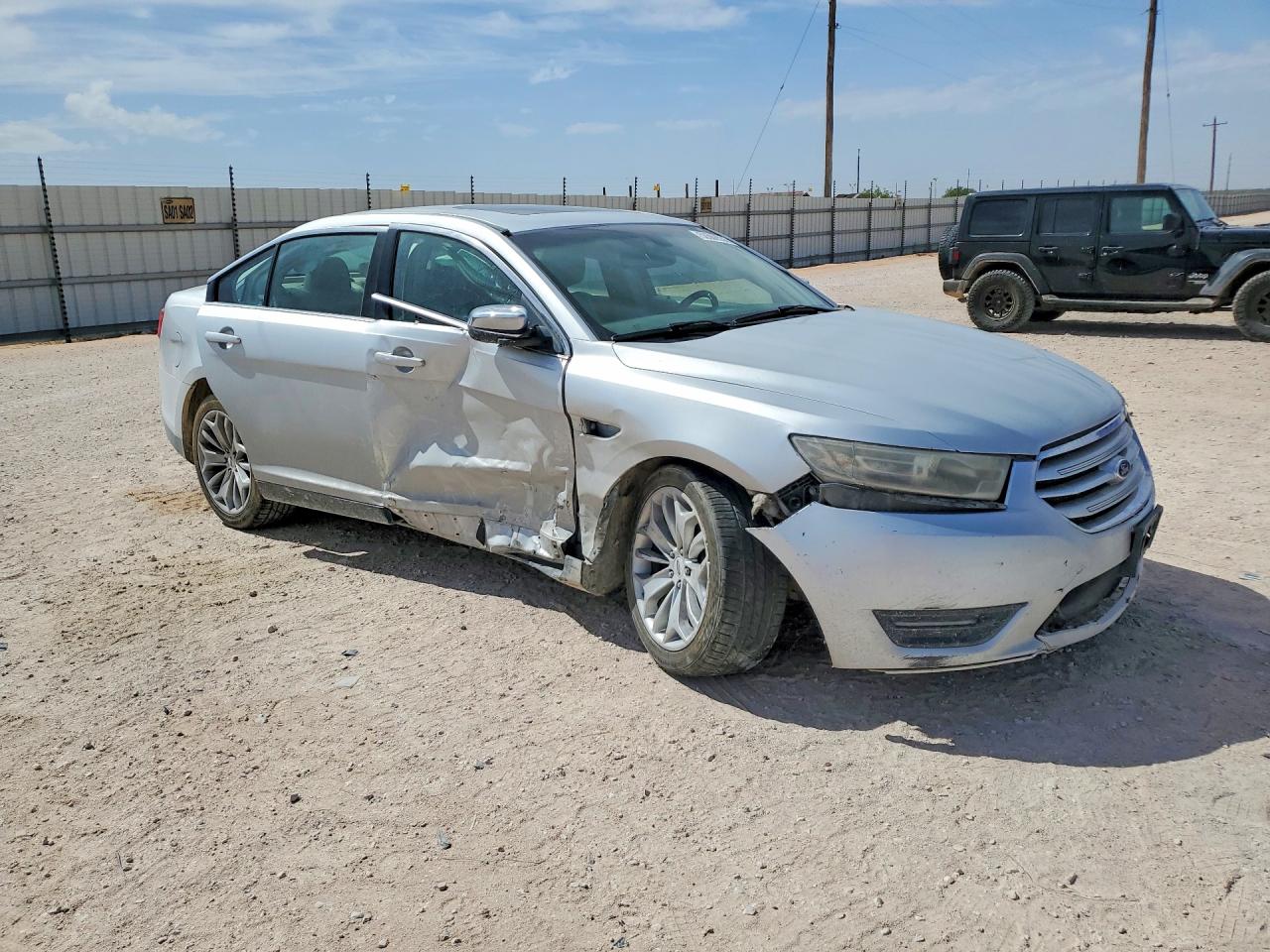 2015 Ford Taurus Limited Silver vin: 1FAHP2F88FG114566
