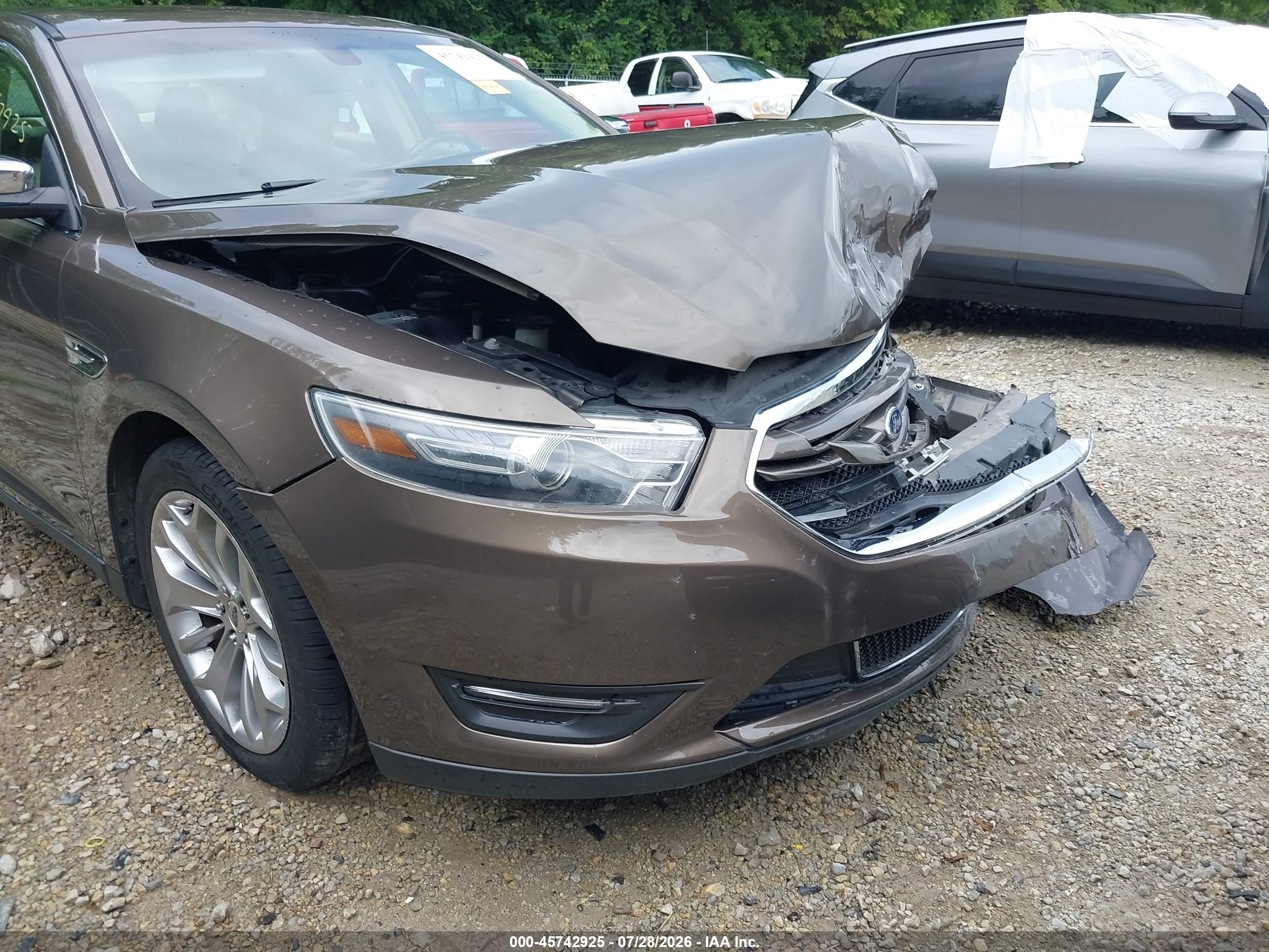 2015 Ford Taurus Limited Коричневый vin: 1FAHP2F88FG165615